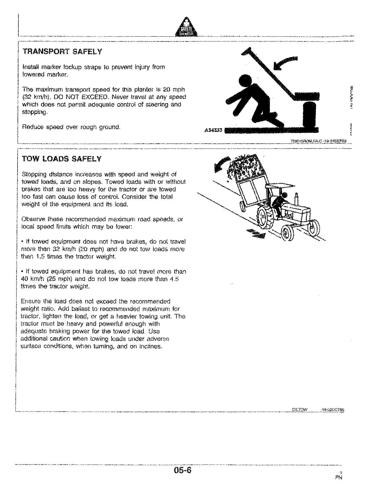 JOHN DEERE 1770 PLANTER OPERATORS MANUAL #6