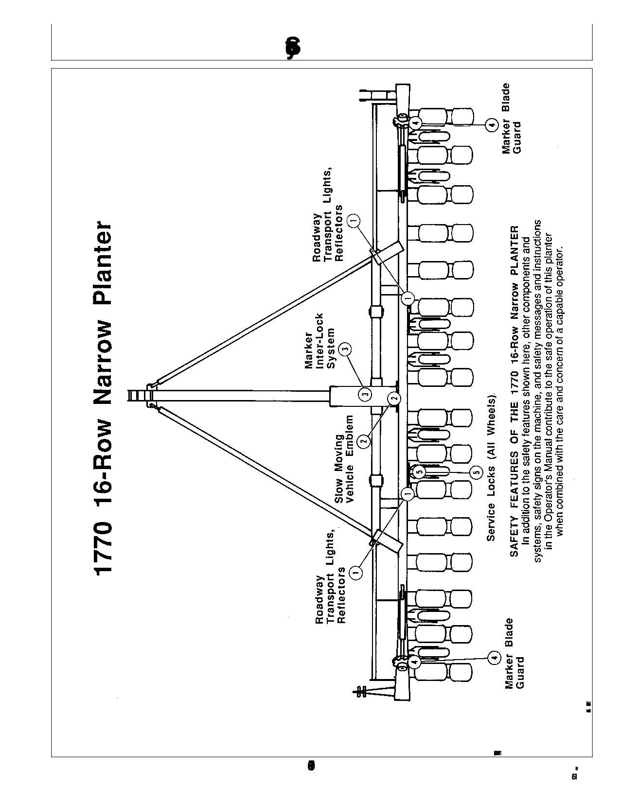 JOHN DEERE 1770 PLANTER OPERATORS MANUAL #7