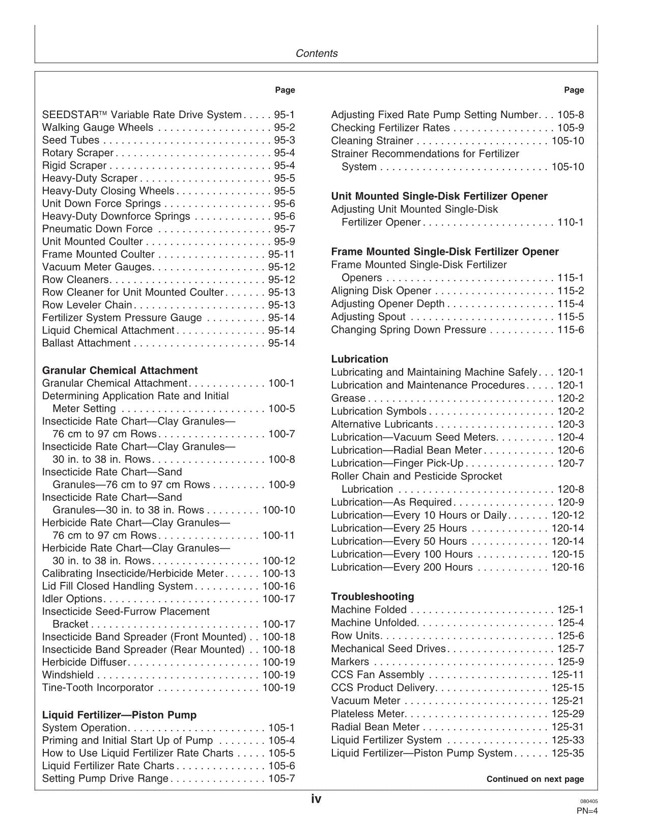 JOHN DEERE 1770NT PLANTER OPERATORS MANUAL #3