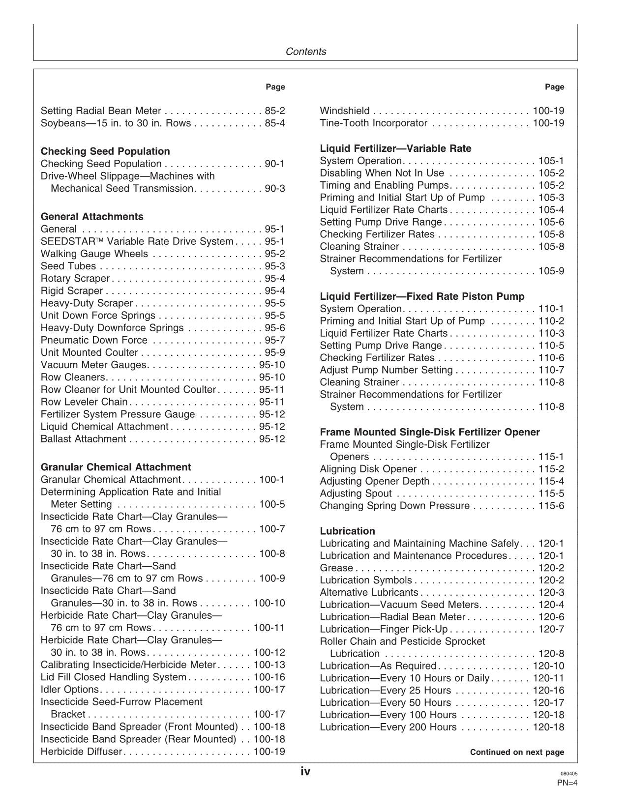 JOHN DEERE 1770NT PLANTER OPERATORS MANUAL #4