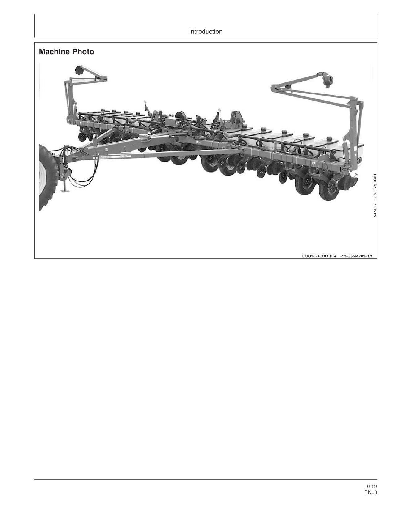 JOHN DEERE 1770NT PLANTER OPERATORS MANUAL #20