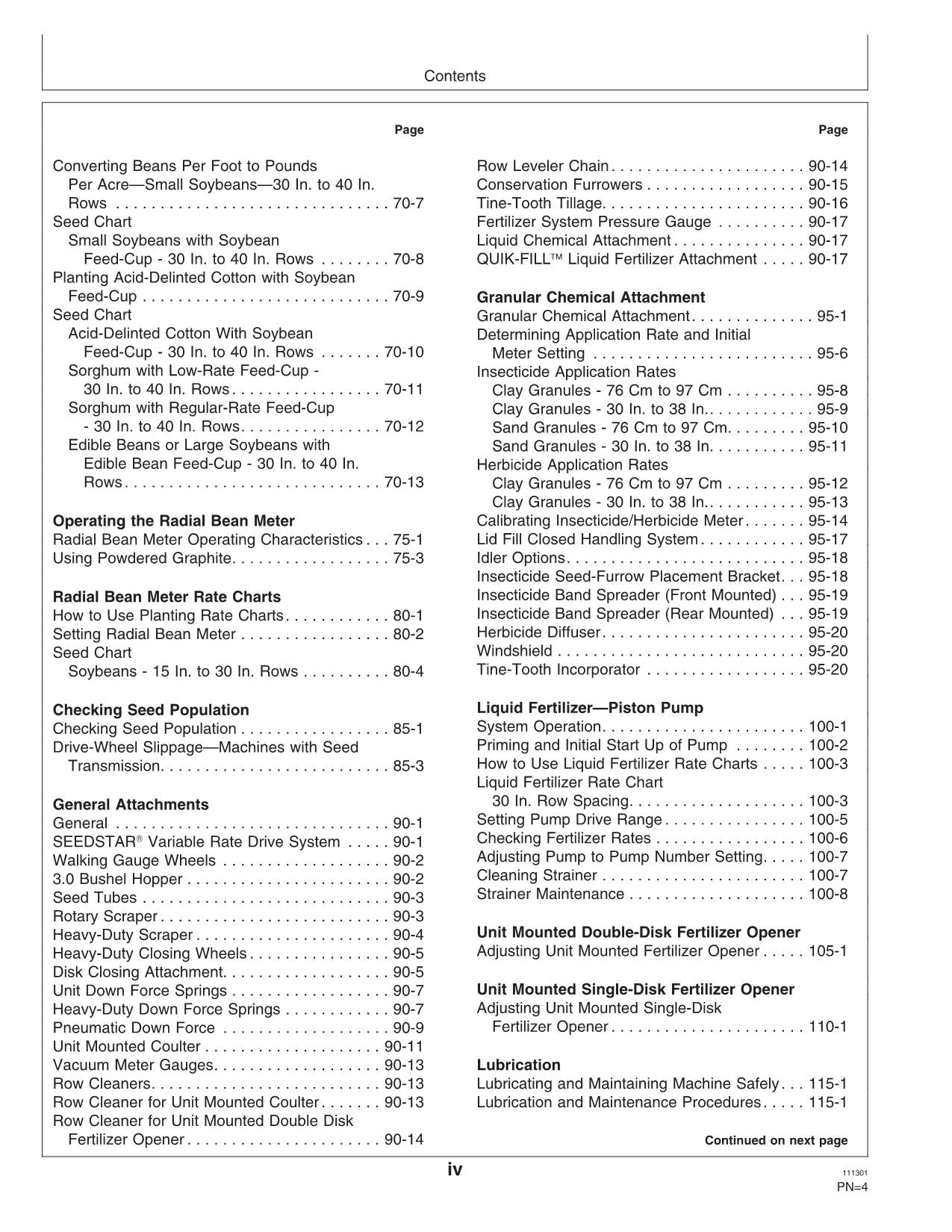 JOHN DEERE 1770NT PLANTER OPERATORS MANUAL #20