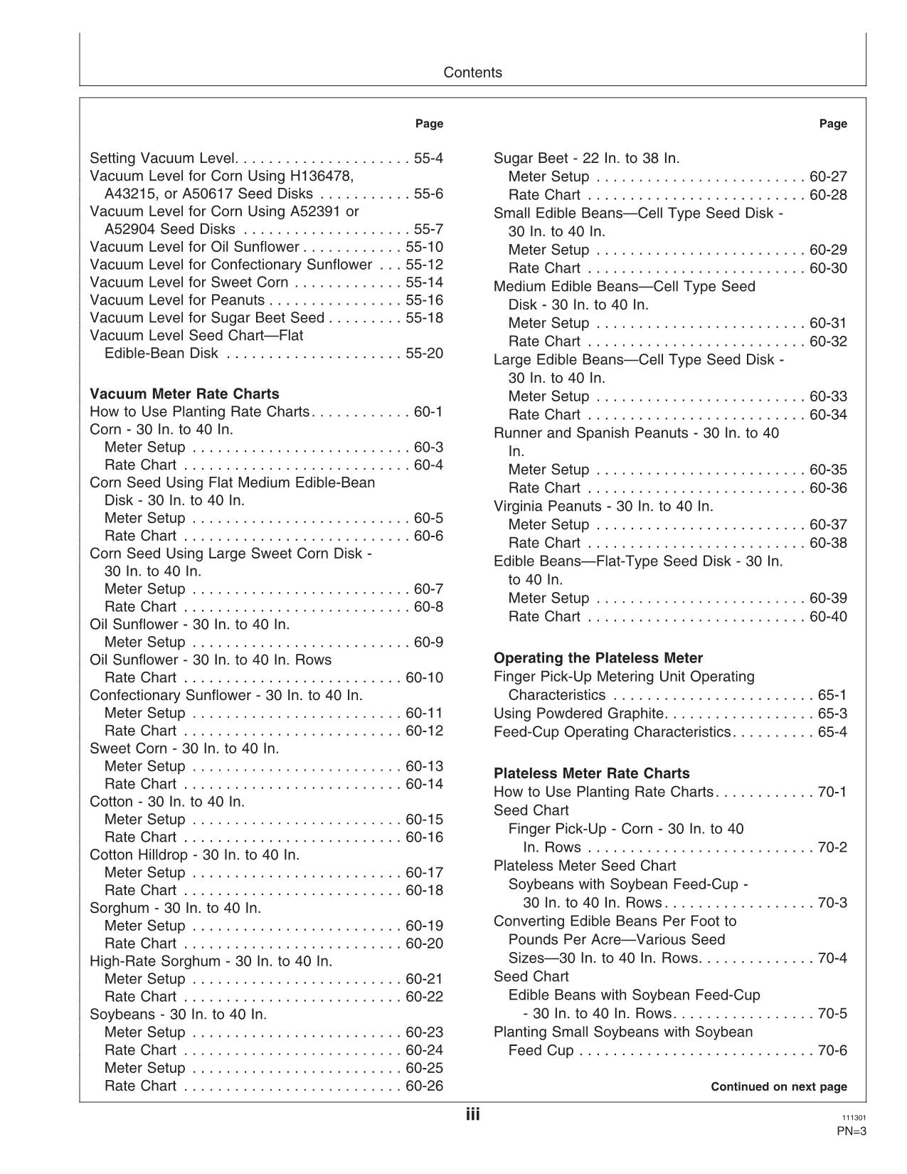 JOHN DEERE 1770NT PLANTER OPERATORS MANUAL #20