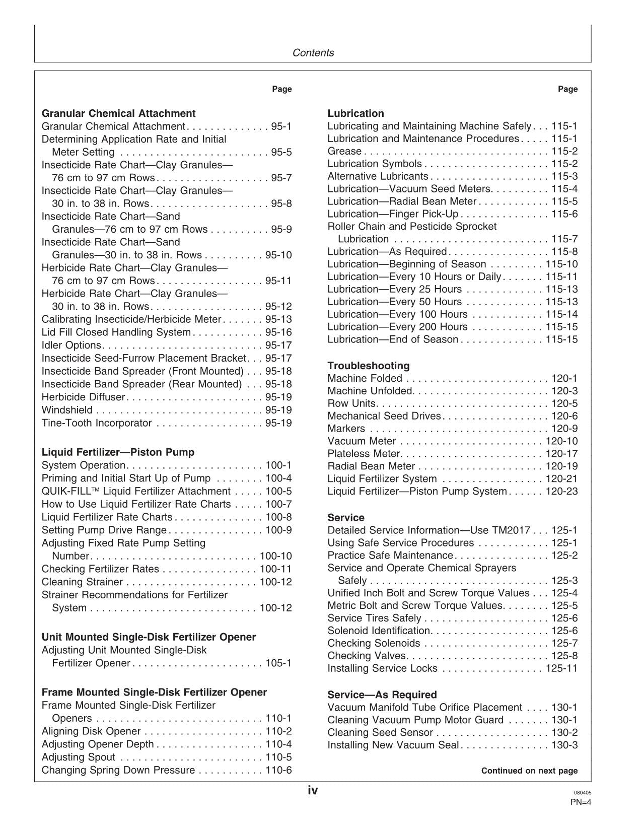 JOHN DEERE 1770NT PLANTER OPERATORS MANUAL #23