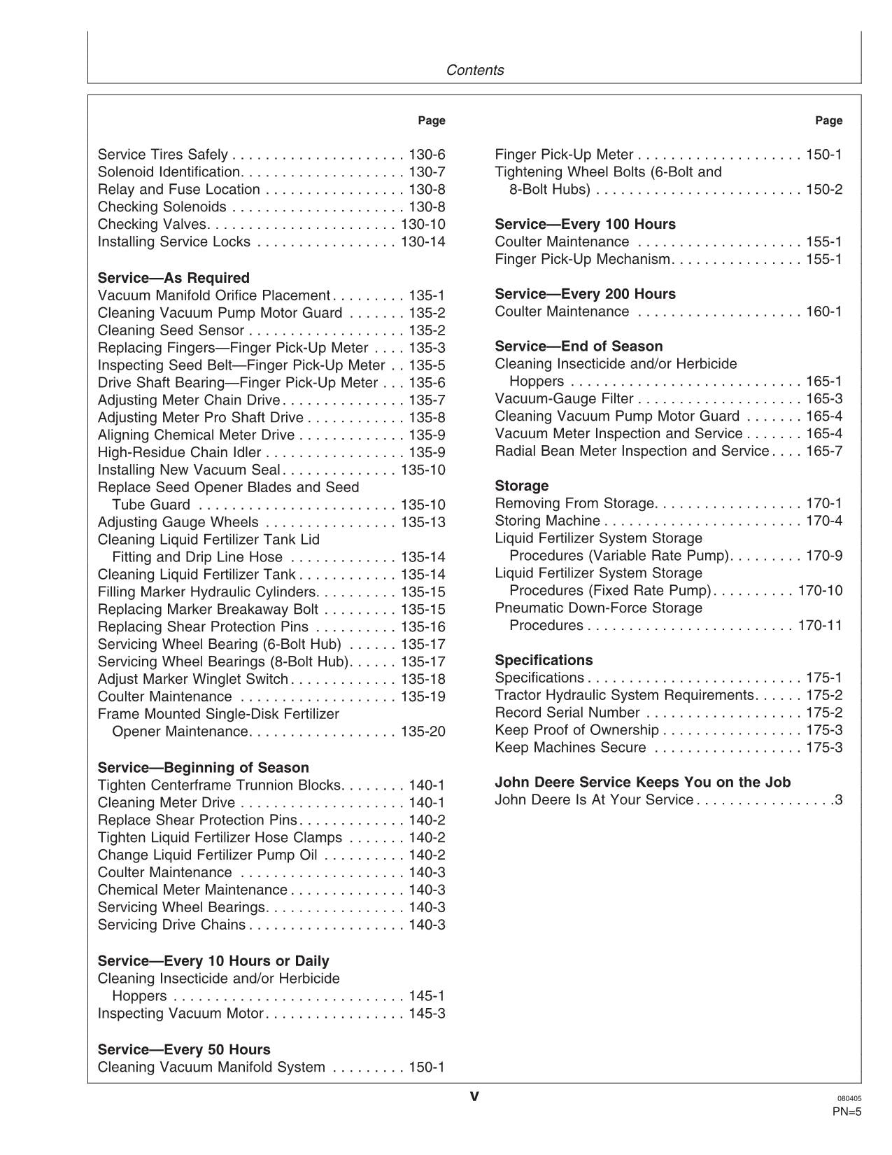 JOHN DEERE 1770NT PLANTER OPERATORS MANUAL #24