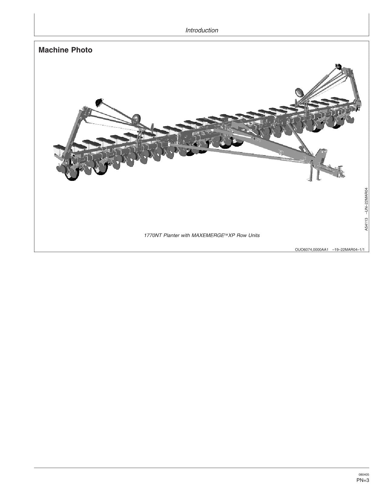 JOHN DEERE 1770NT SÄMASCHINE BEDIENUNGSANLEITUNG #24