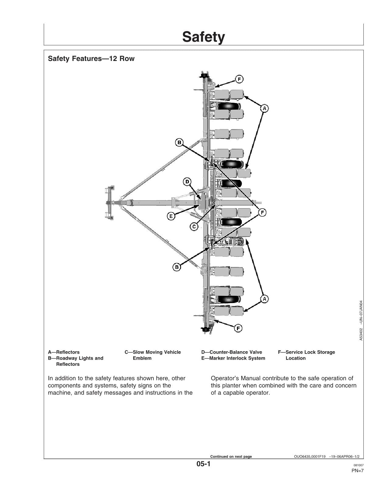 JOHN DEERE 1770NT PLANTER OPERATORS MANUAL #25