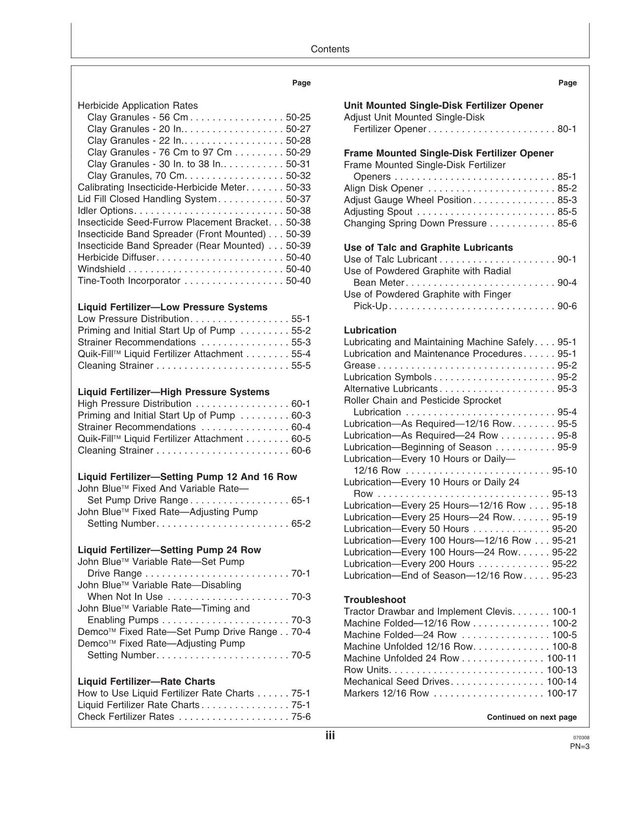 JOHN DEERE 1770NT PLANTER OPERATORS MANUAL #26