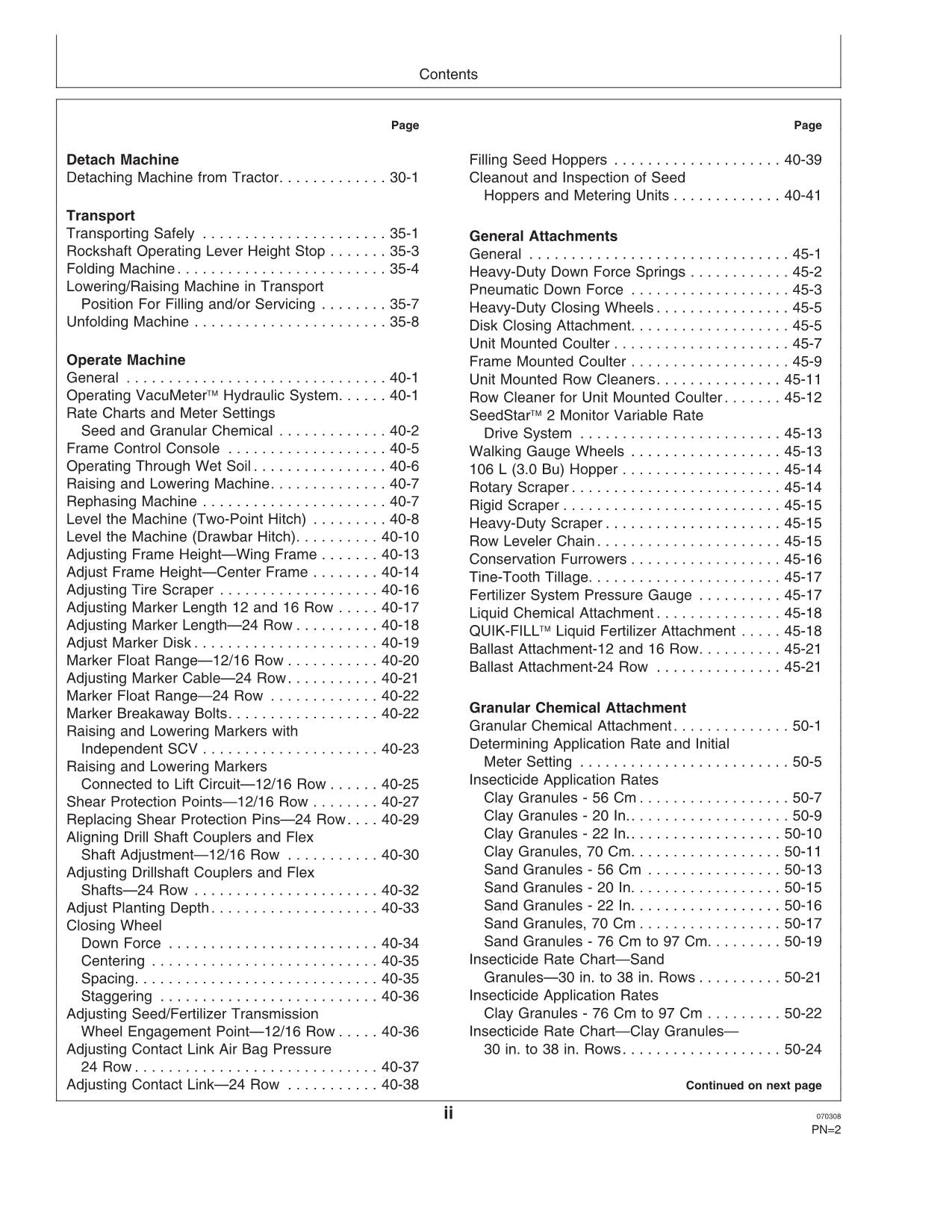 JOHN DEERE 1770NT PLANTER OPERATORS MANUAL #26