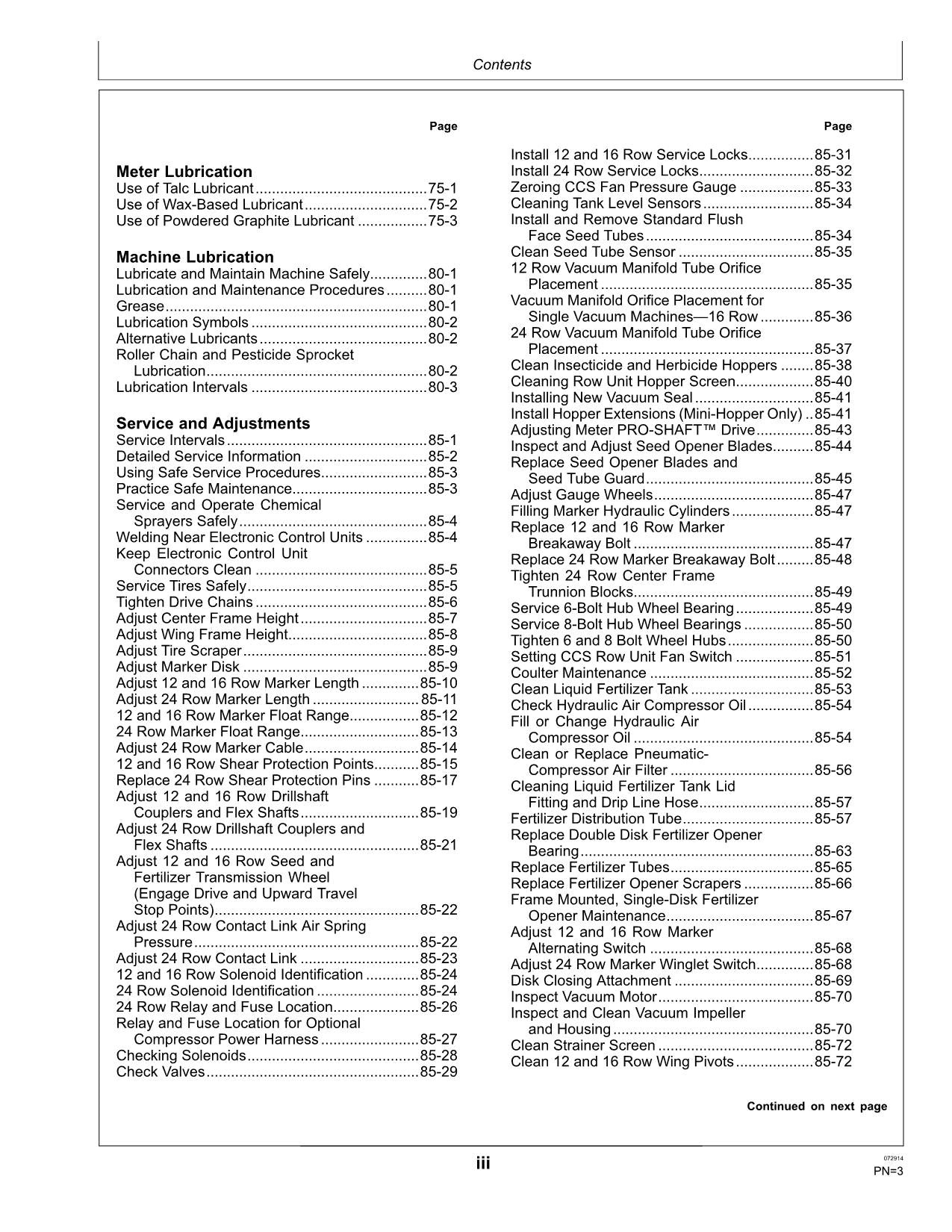 JOHN DEERE 1775NT CCS PLANTER OPERATORS MANUAL #1