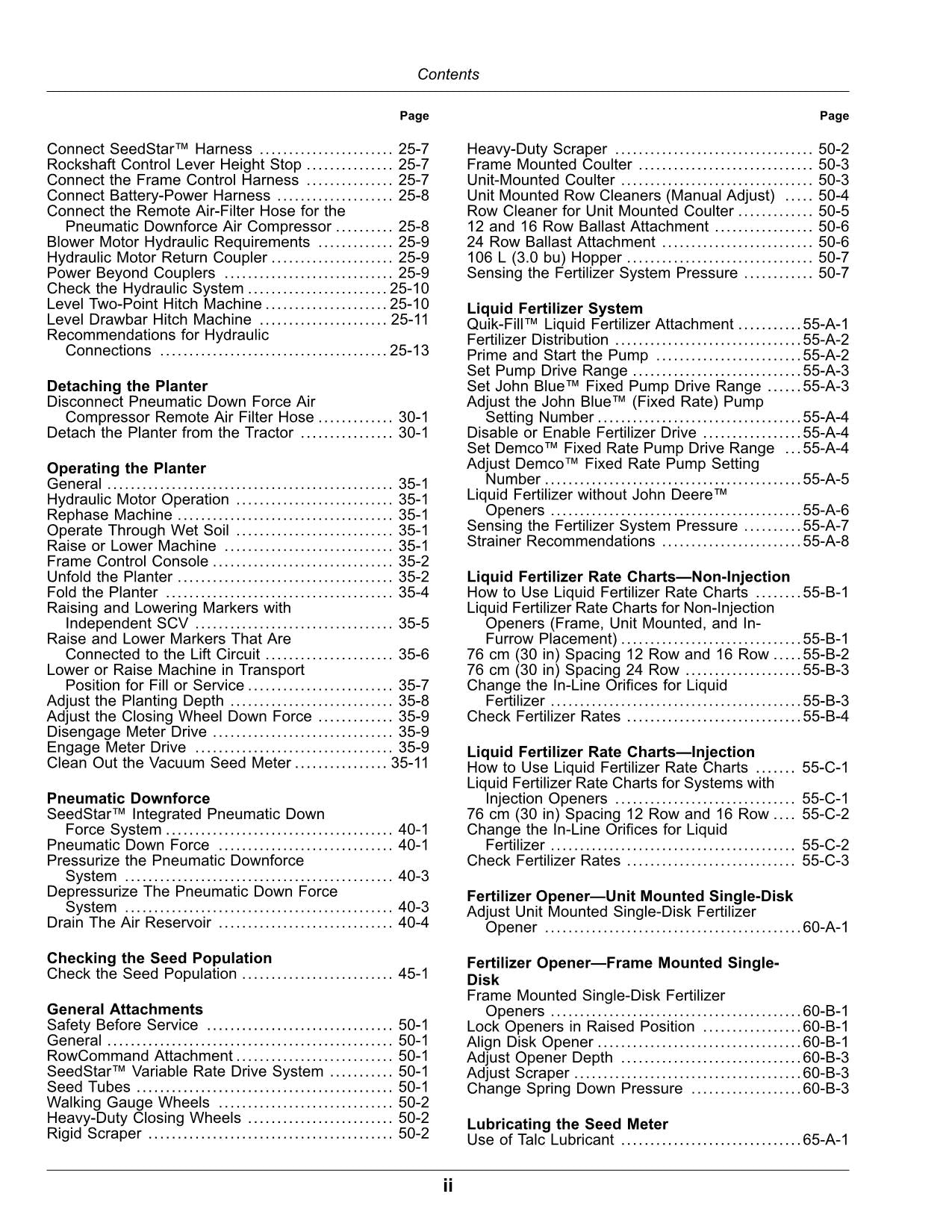 JOHN DEERE 1775NT 12ROW  1775NT 16ROW  1775NT 24ROW PLANTER OPERATORS MANUAL #3