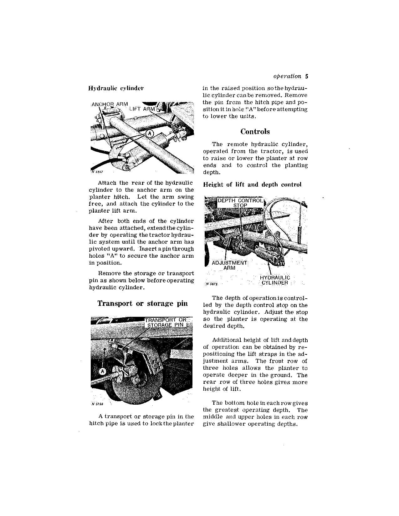 JOHN DEERE 216 416 PLANTER OPERATORS MANUAL #1