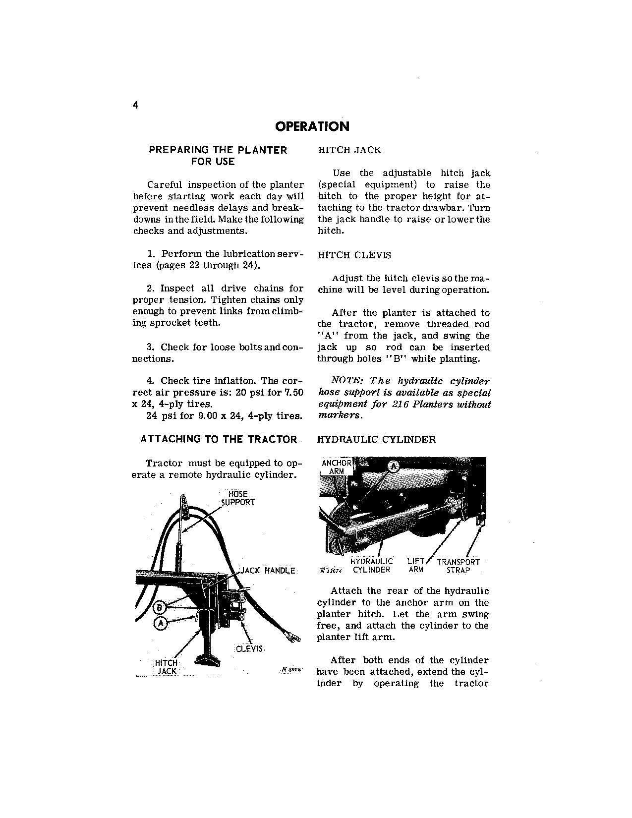 MANUEL D'UTILISATION DU SEMOIR JOHN DEERE 216 416 #2