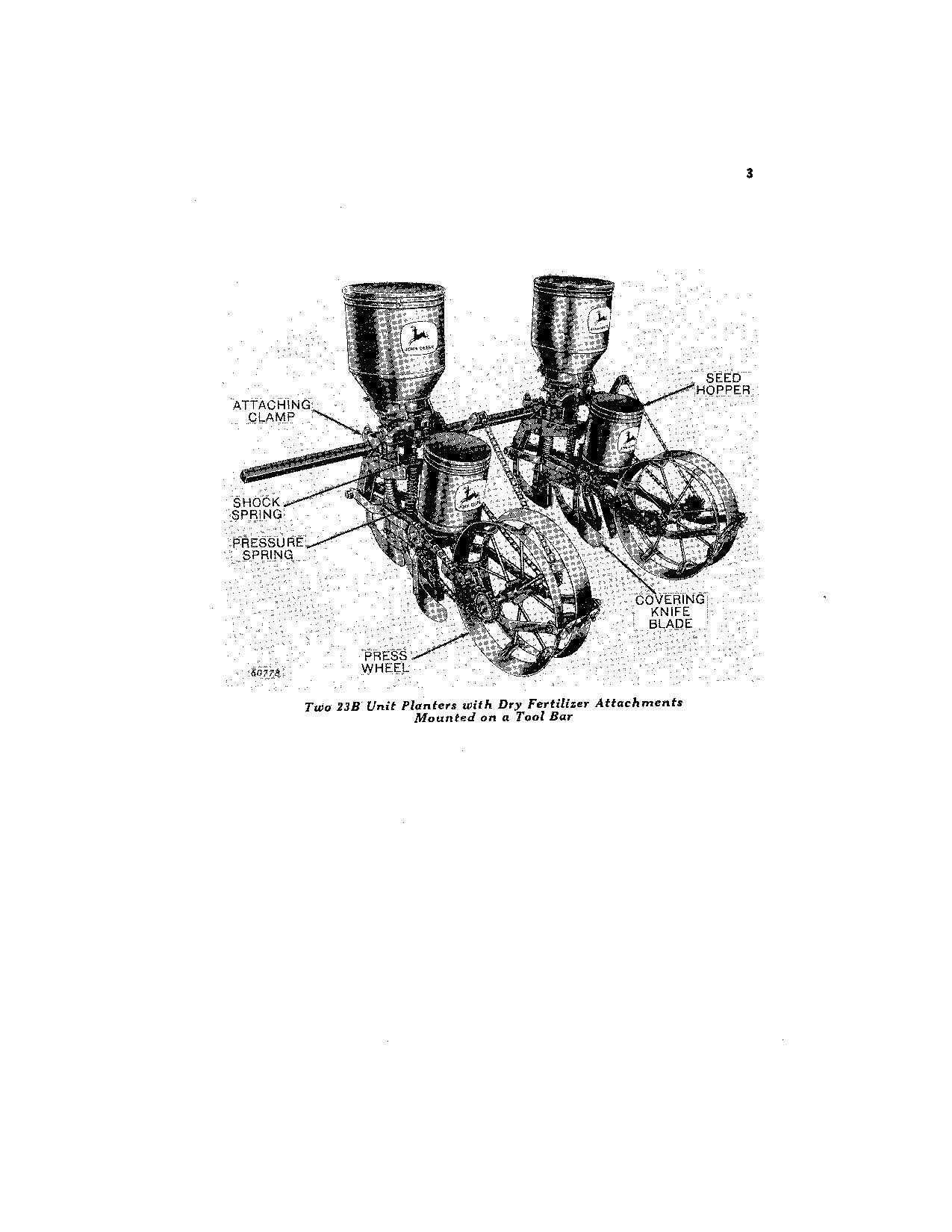 MANUEL D'UTILISATION DU SEMOIR JOHN DEERE 23B