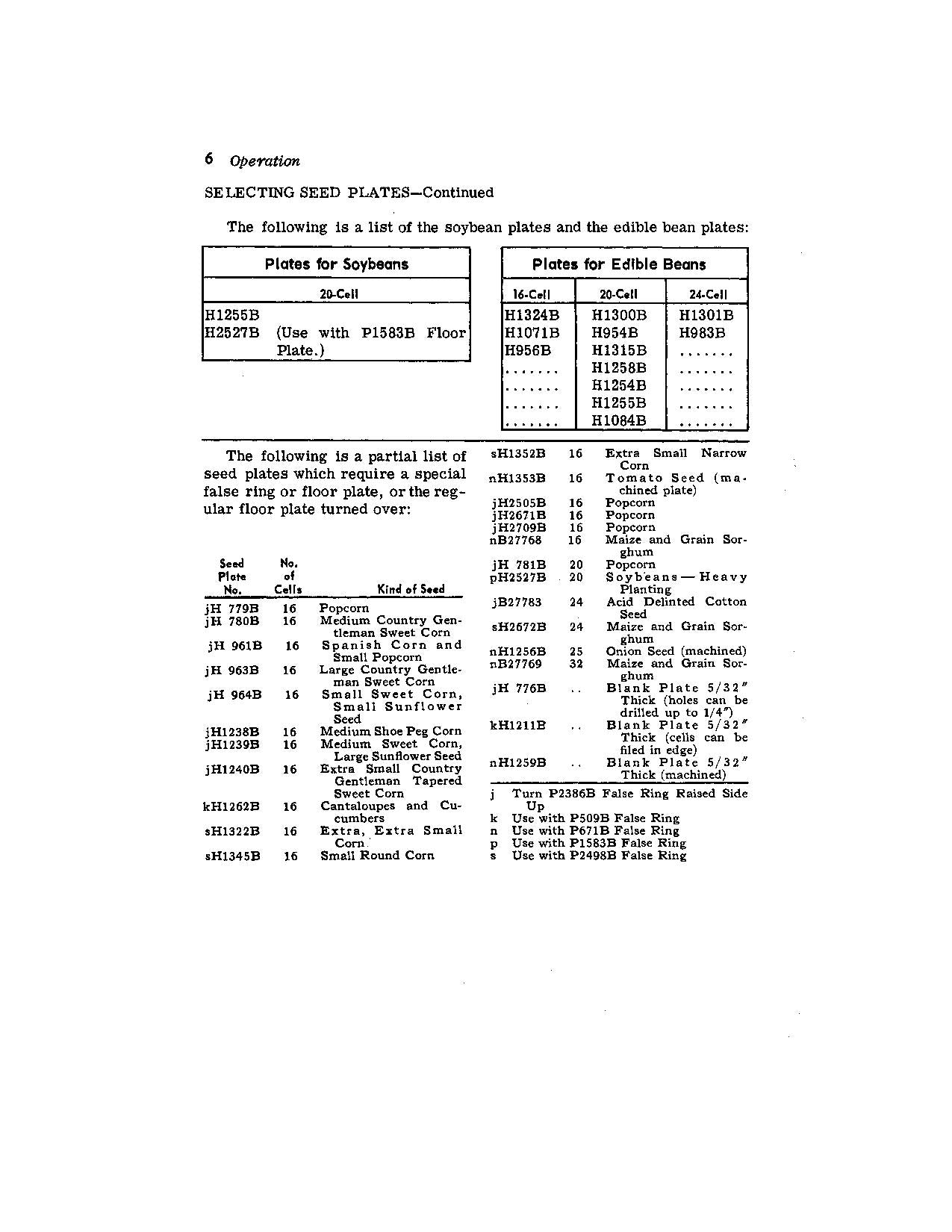 JOHN DEERE 23C PLANTER OPERATORS MANUAL