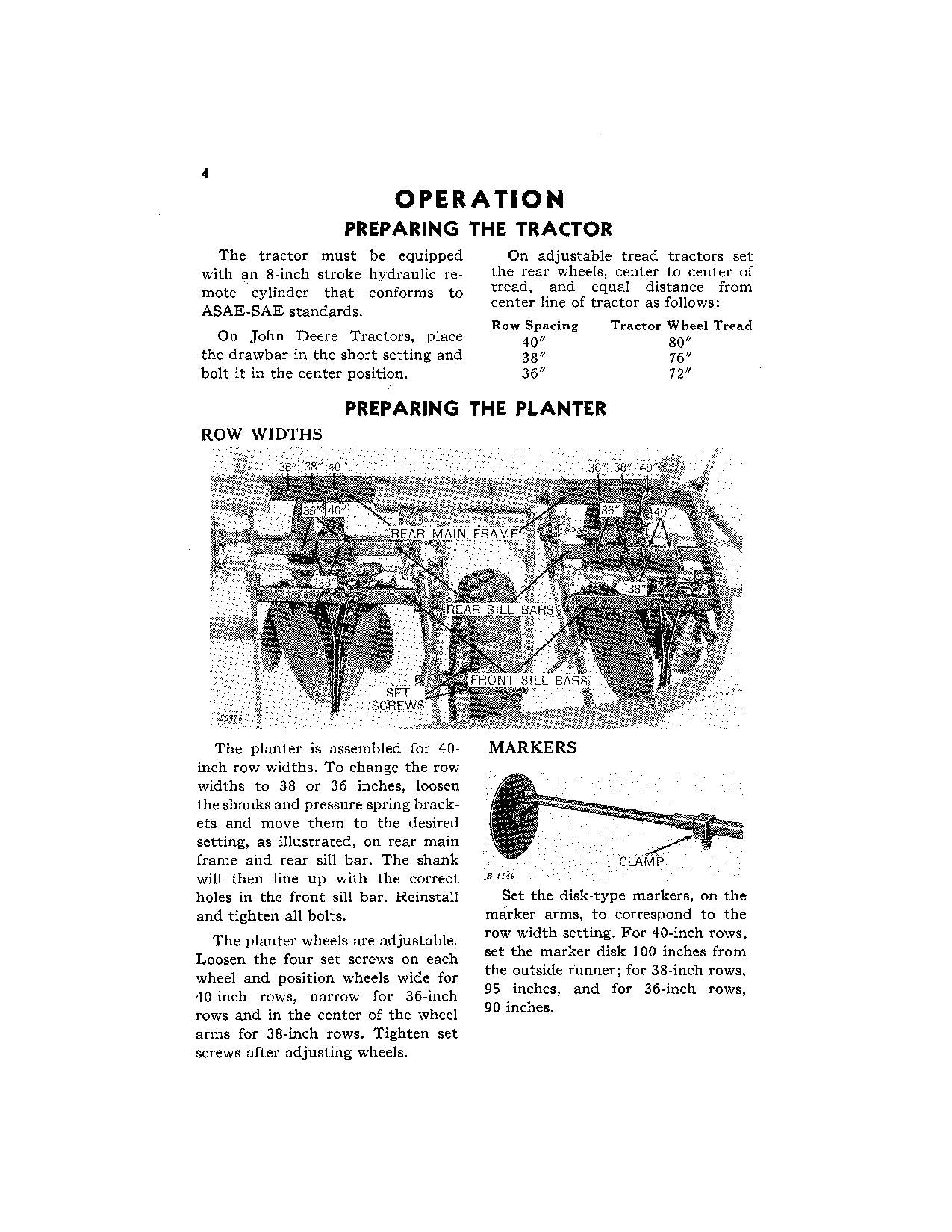 JOHN DEERE 406 407 SÄMASCHINE BEDIENUNGSANLEITUNG