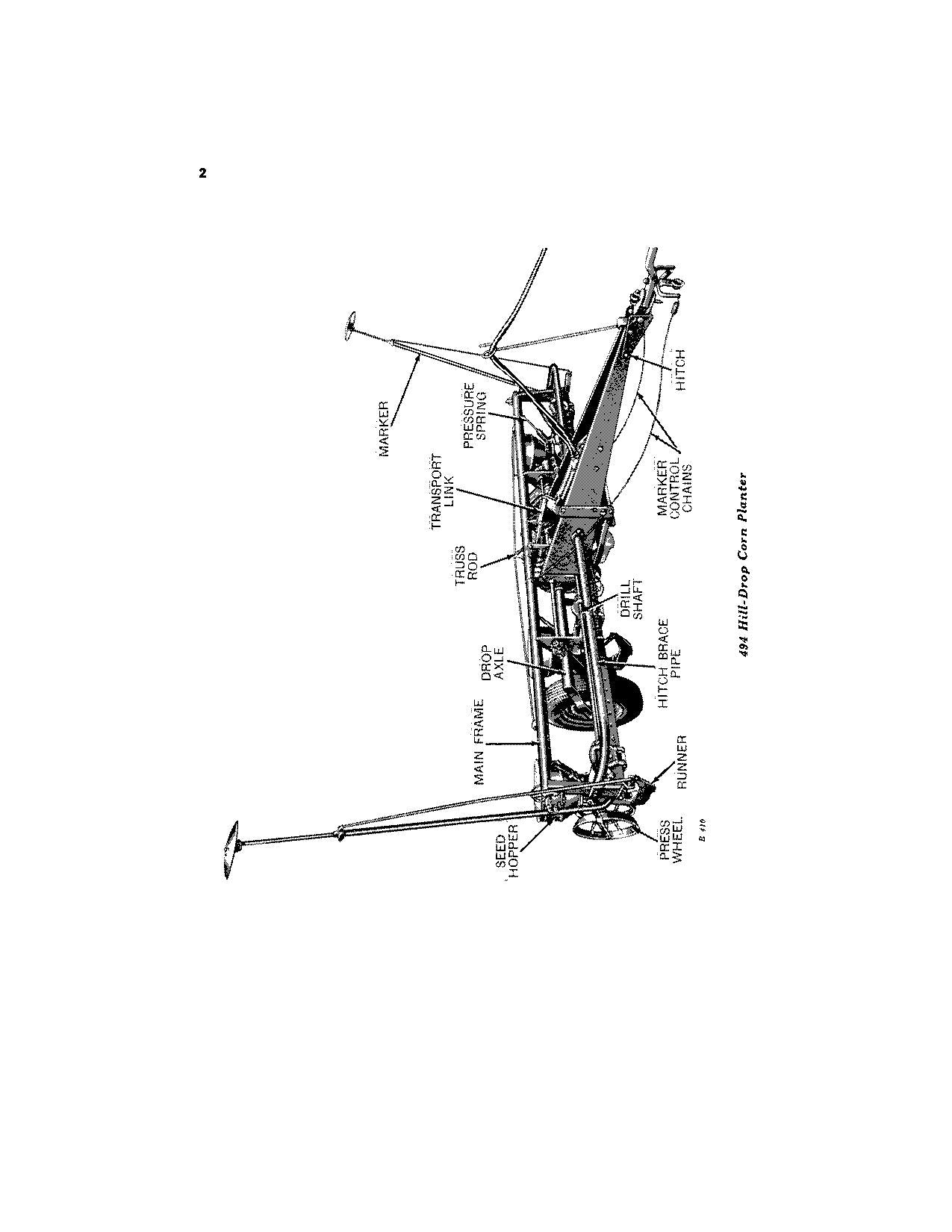 MANUEL D'UTILISATION DU SEMOIR JOHN DEERE 494 495