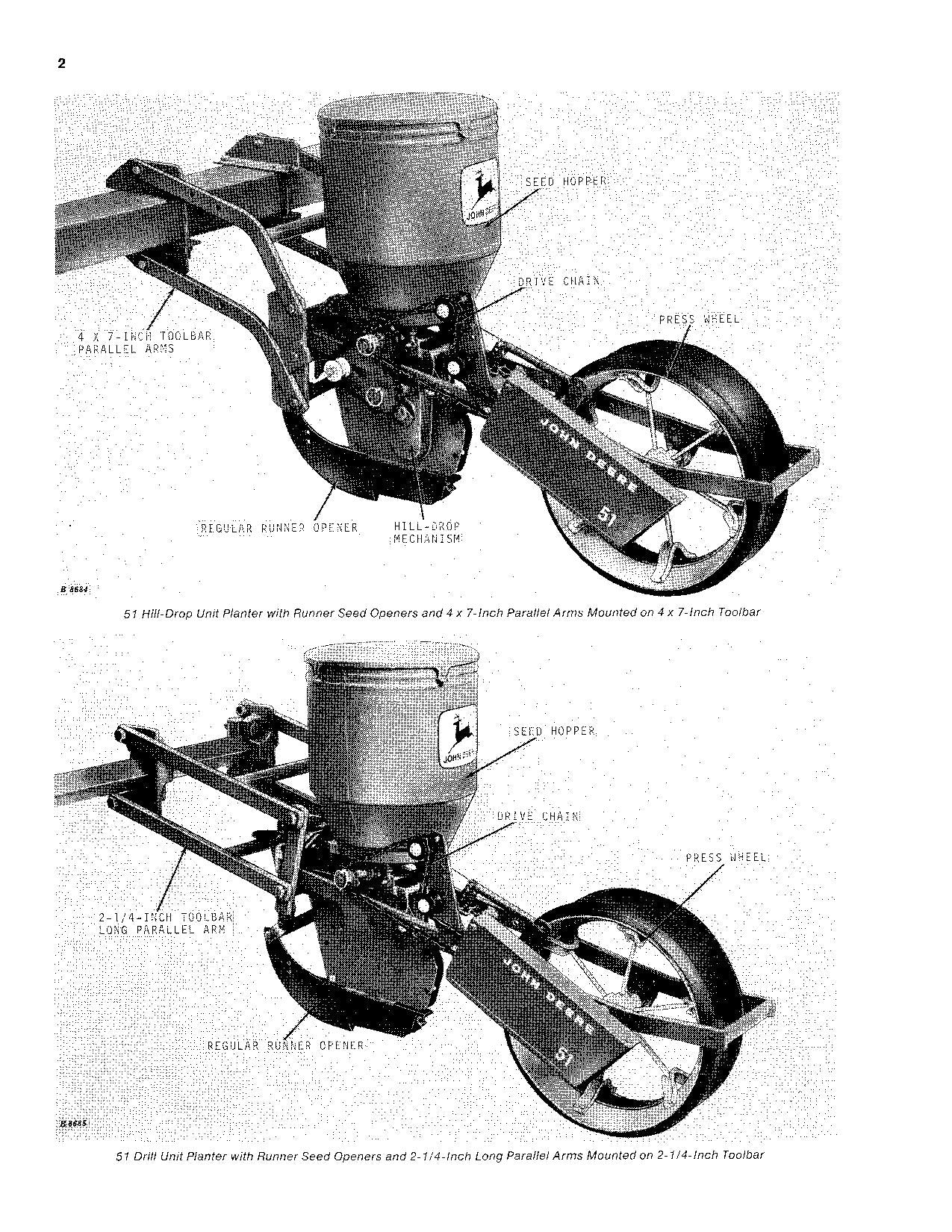 JOHN DEERE 51 PLANTER OPERATORS MANUAL #2