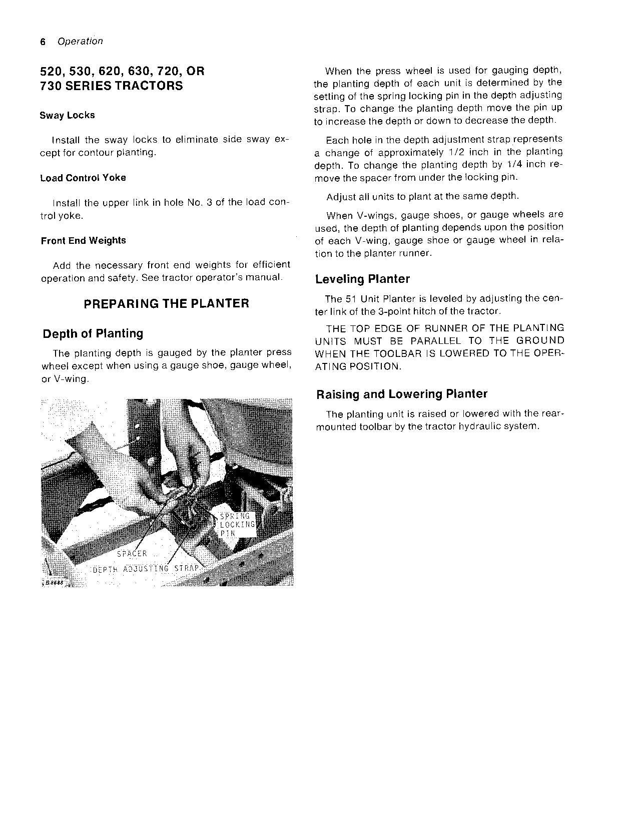 JOHN DEERE 51 PLANTER OPERATORS MANUAL #2