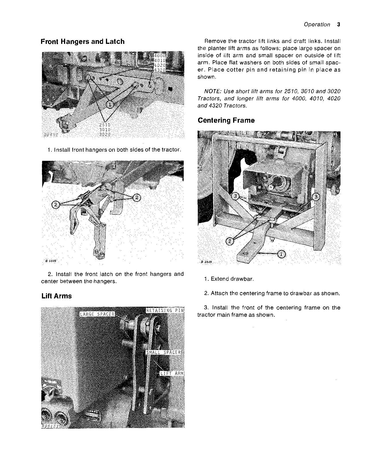 MANUEL D'UTILISATION DU SEMOIR JOHN DEERE 5184 5186