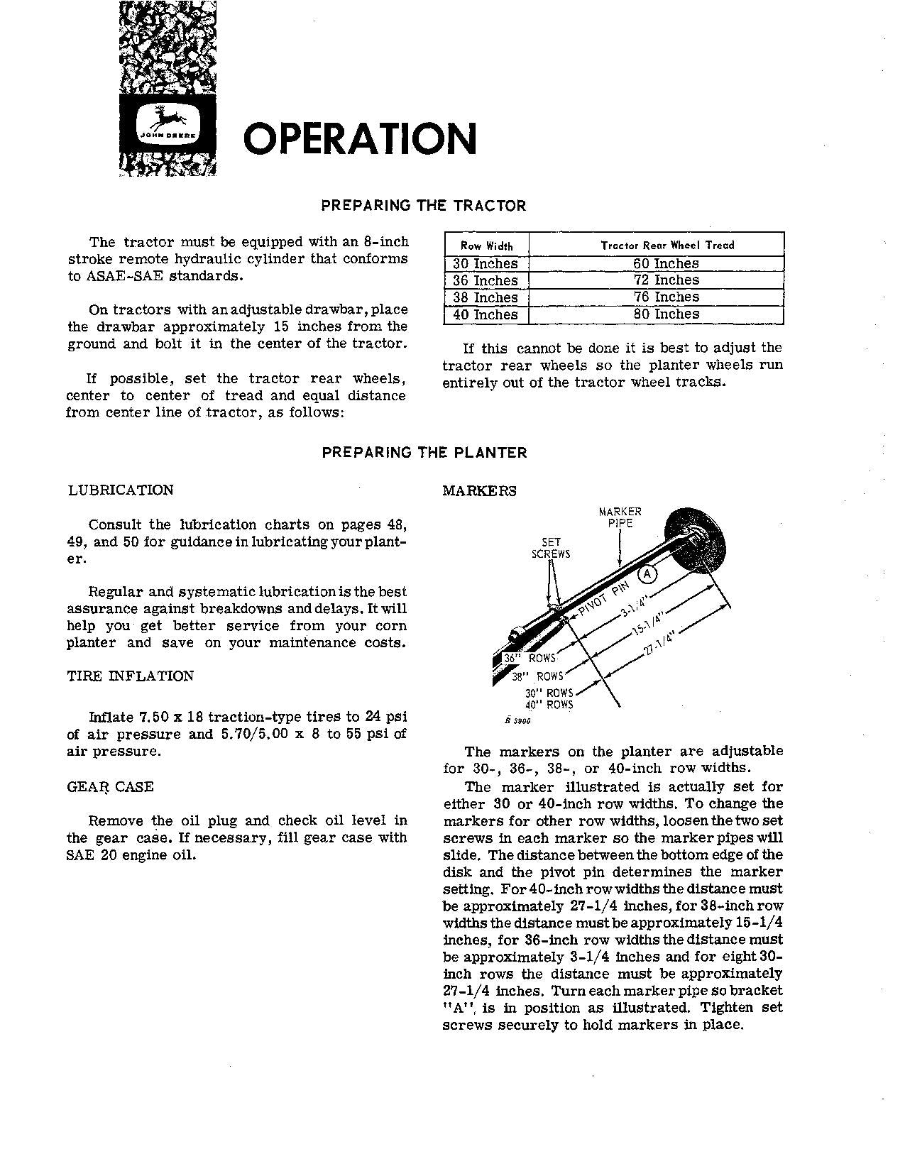 JOHN DEERE 694A 695A 894A SÄMASCHINE BEDIENUNGSANLEITUNG #1