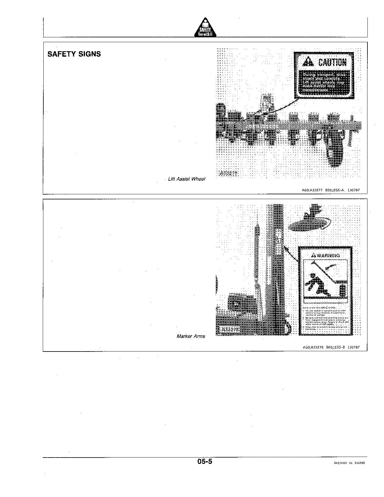 MANUEL D'UTILISATION DU SEMOIR JOHN DEERE 71