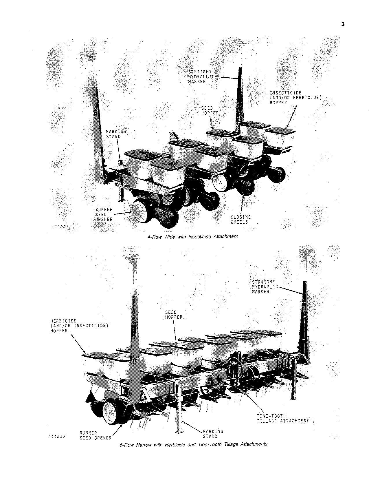 JOHN DEERE 7100 MOUNTED MAXEMERGE PLANTER OPERATORS MANUAL #3