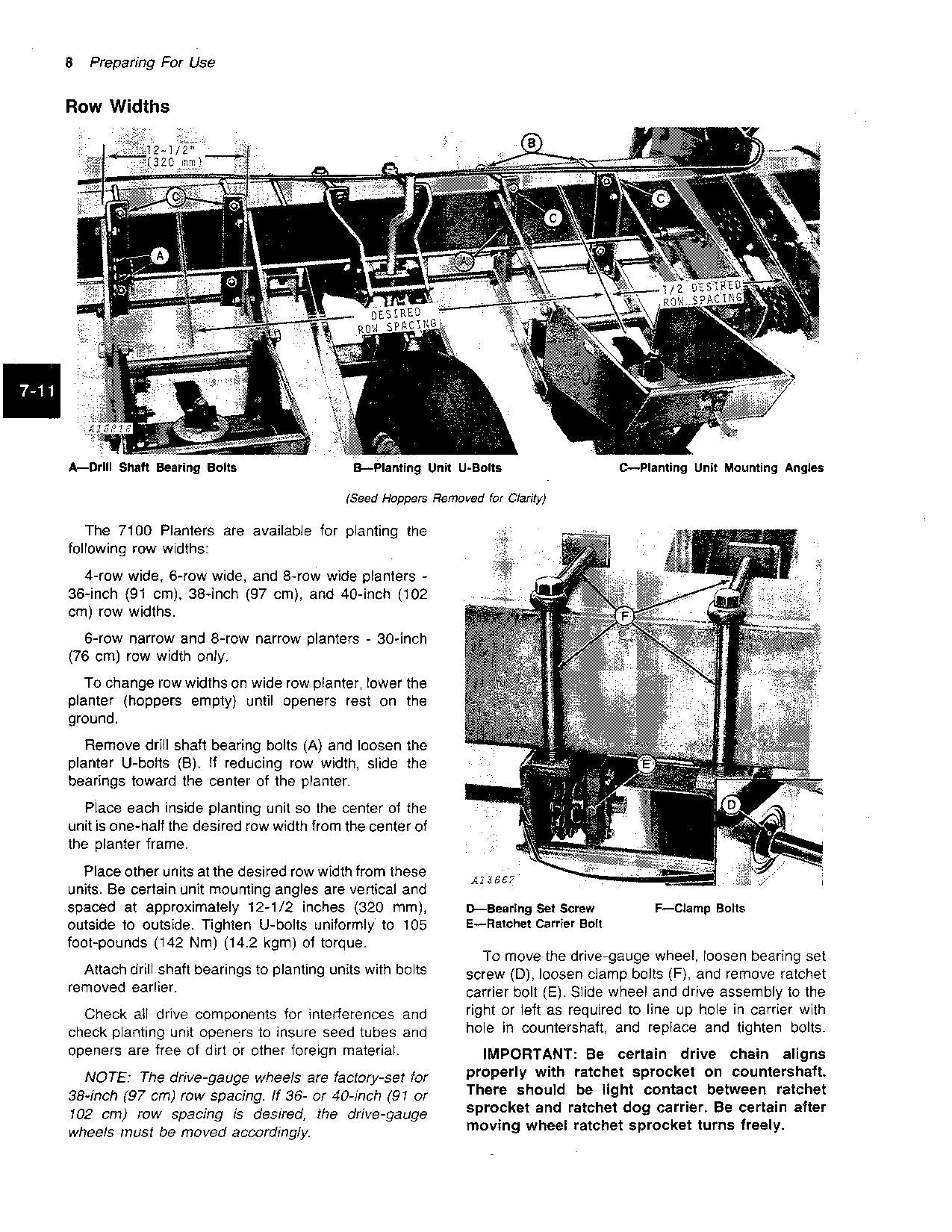 JOHN DEERE 7100 MOUNTED MAXEMERGE PLANTER OPERATORS MANUAL #4