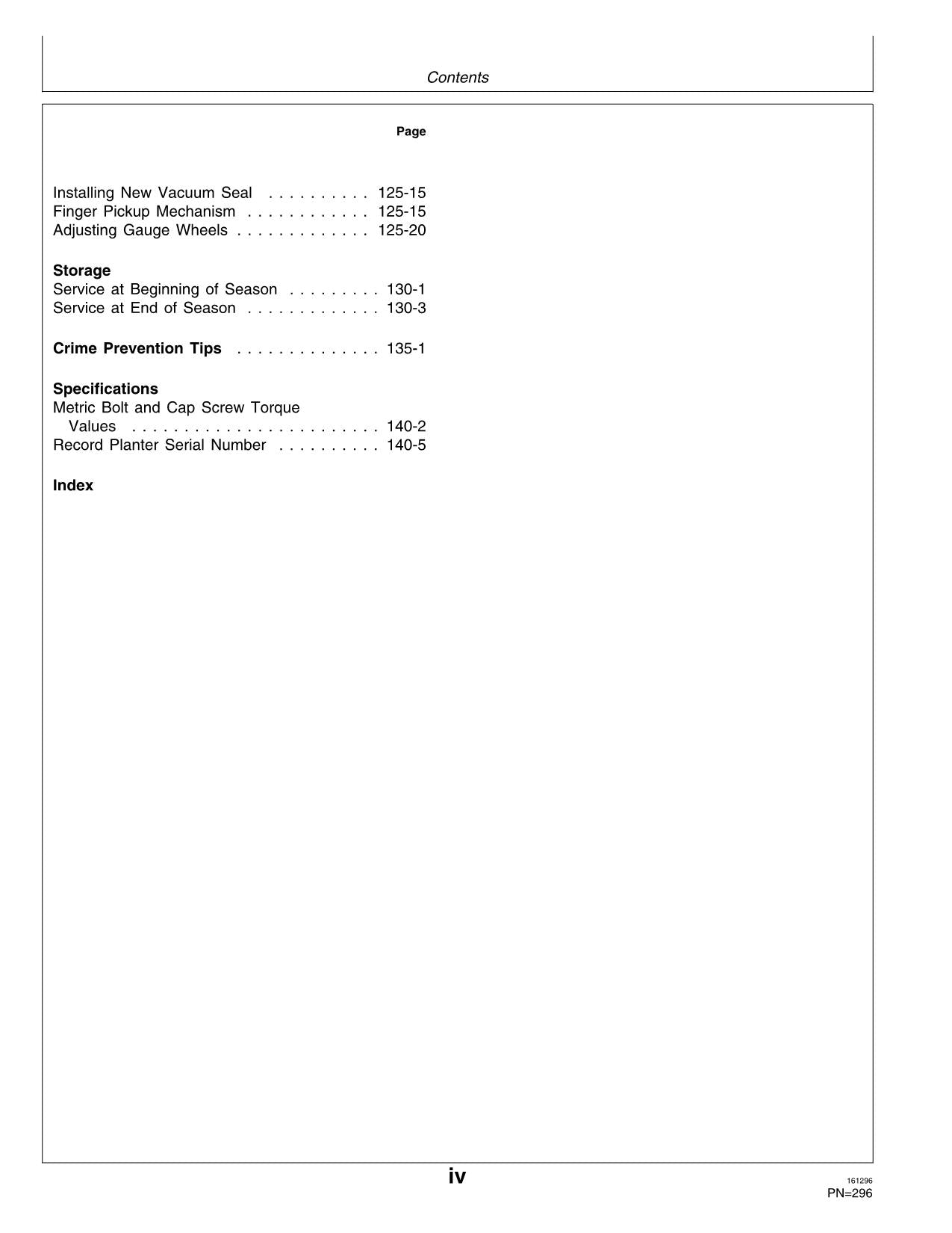 JOHN DEERE 7200 DRAWN (FLEX-FOLD) 24-ROW PLANTER OPERATORS MANUAL #7