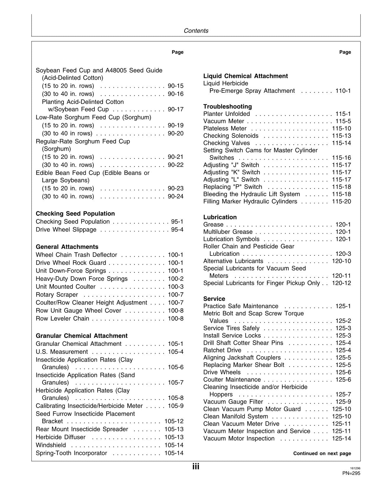 JOHN DEERE 7200 DRAWN (FLEX-FOLD) 24-ROW PLANTER OPERATORS MANUAL #7