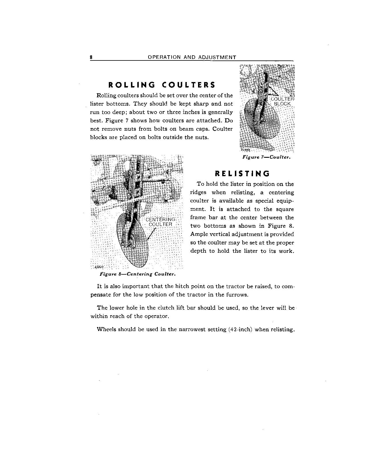 JOHN DEERE 730 730H PLANTER OPERATORS MANUAL