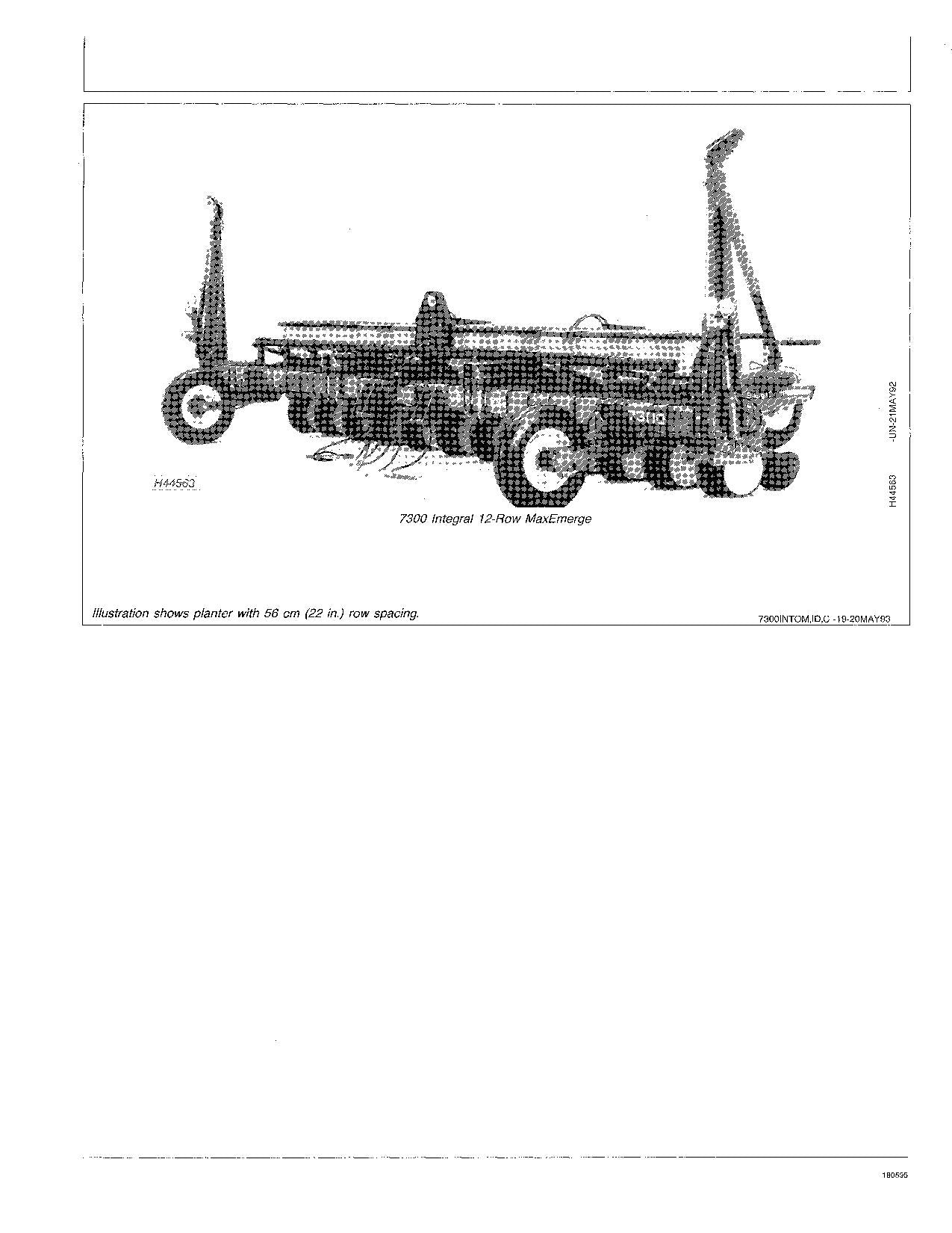 MANUEL D'UTILISATION DU SEMOIR JOHN DEERE 7300 #1