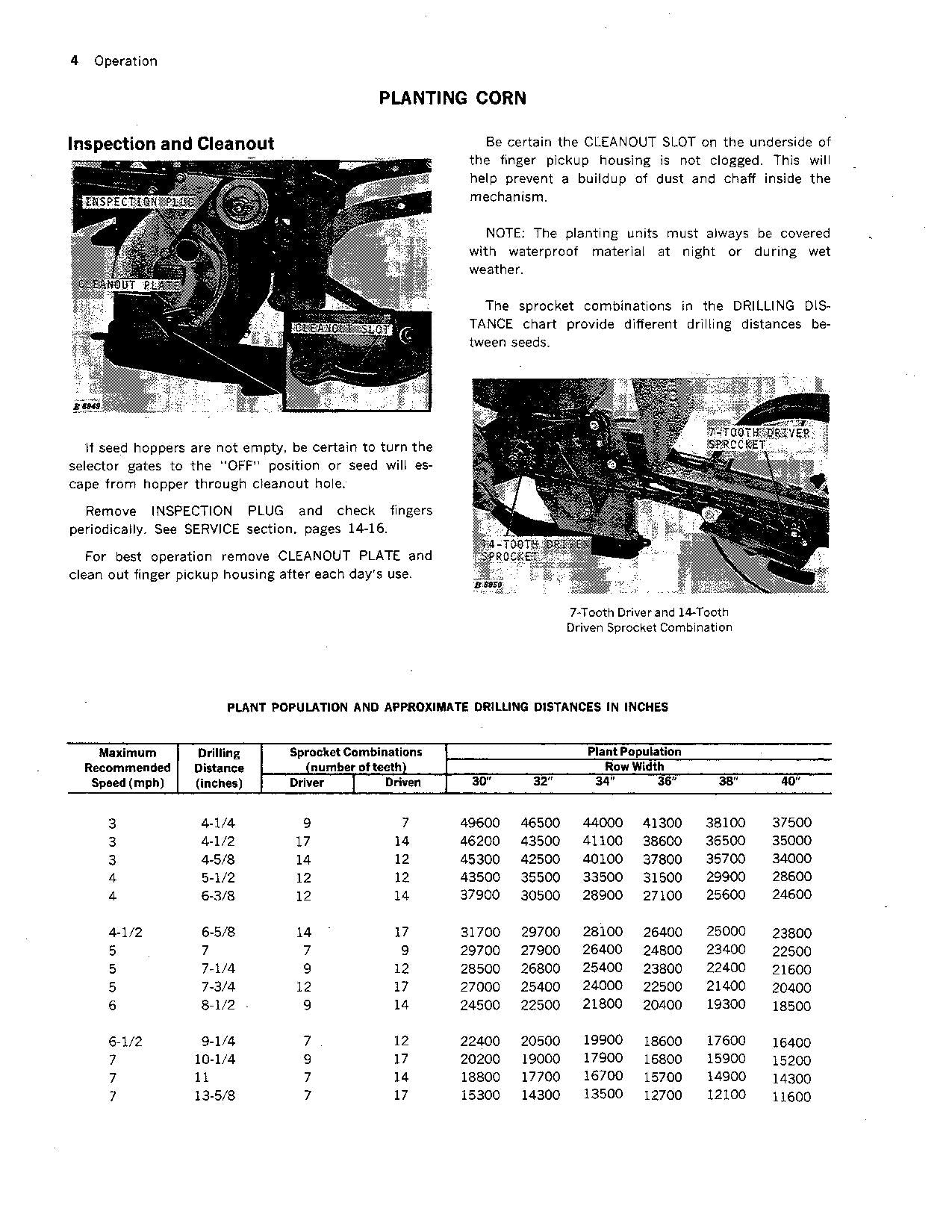 MANUEL D'UTILISATION DU SEMOIR JOHN DEERE 80 #1