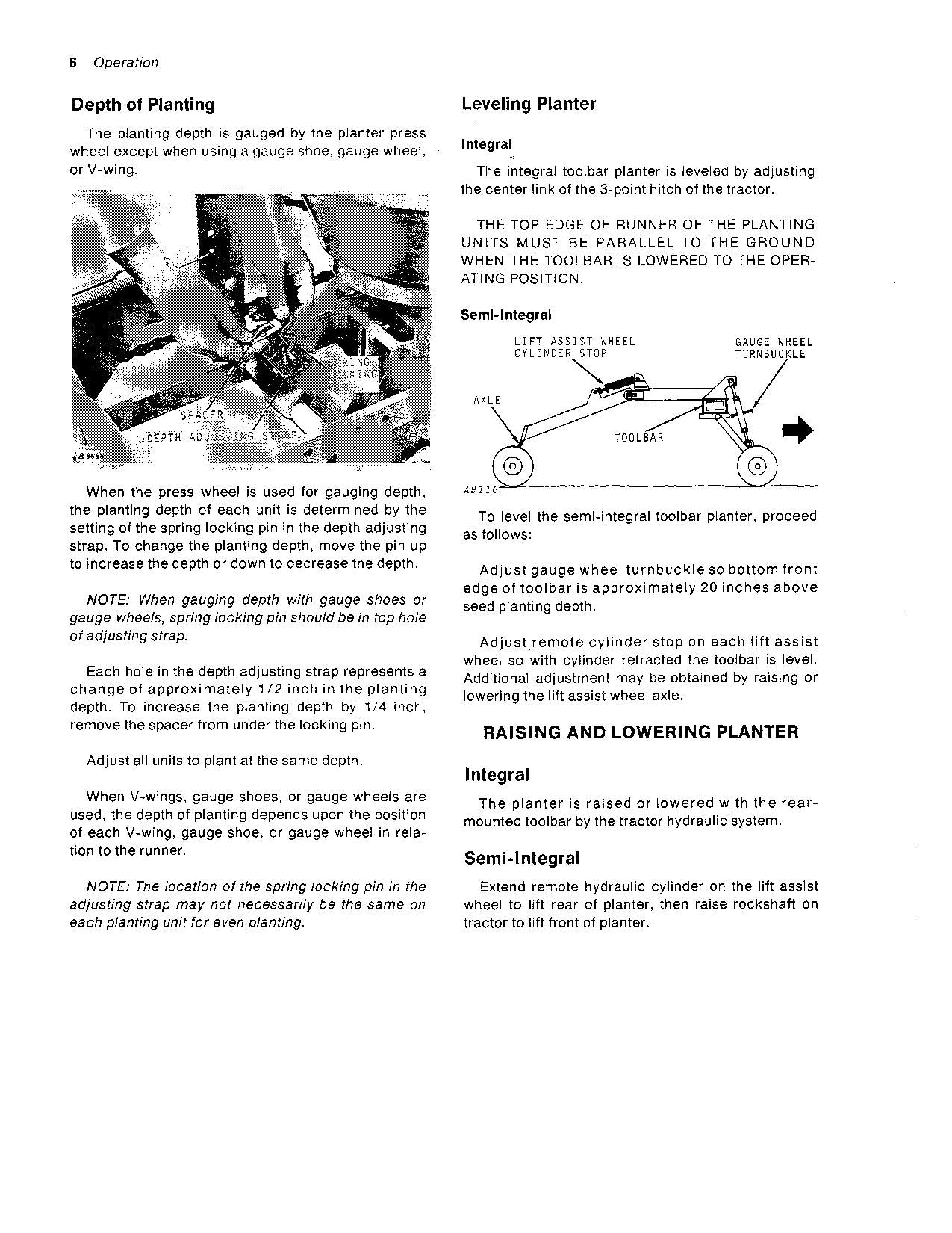 MANUEL D'UTILISATION DU SEMOIR JOHN DEERE 81