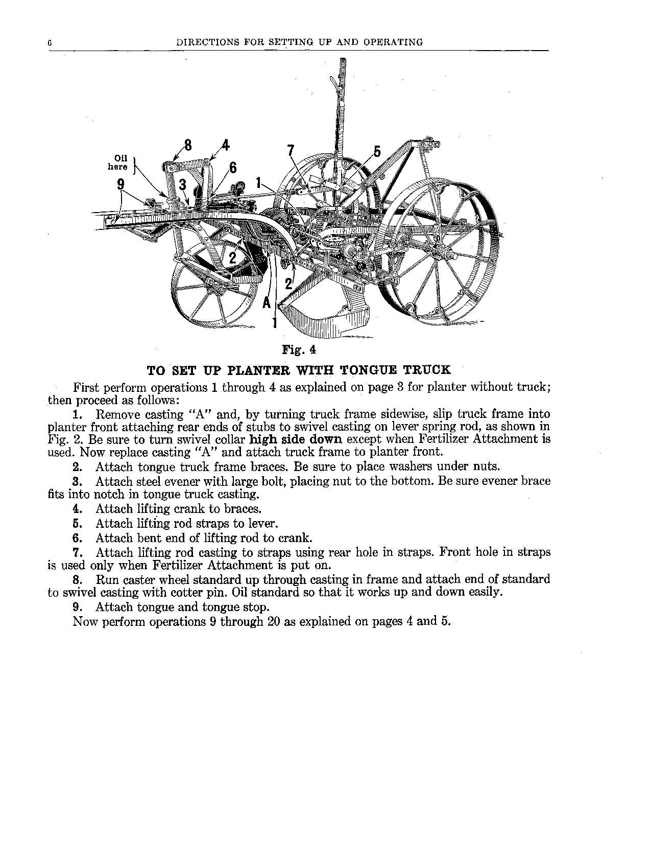 JOHN DEERE 999L PLANTER OPERATORS MANUAL