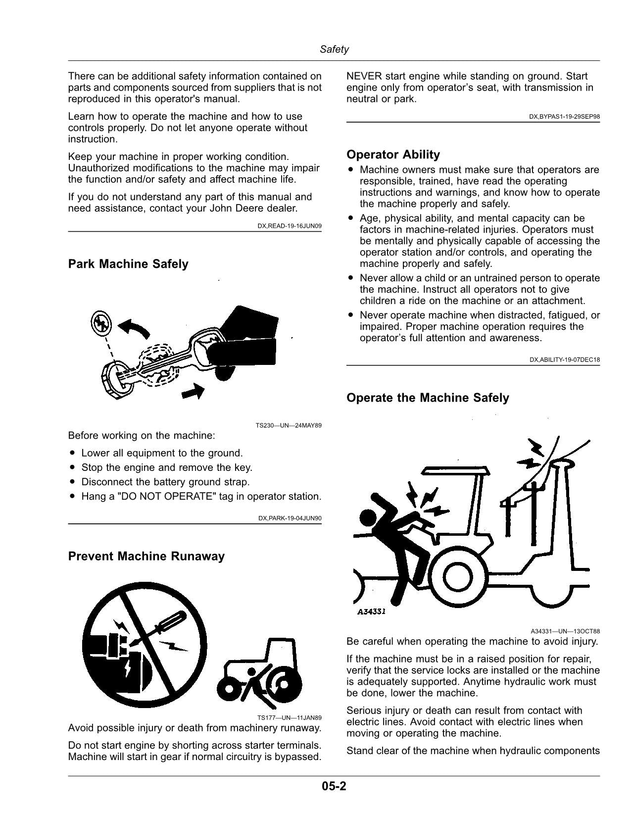 JOHN DEERE DB90 DB80 DB44  DB66  DB88  DB120  DB60 PLANTER OPERATORS MANUAL