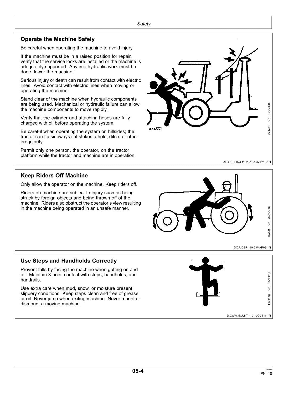 MANUEL D'UTILISATION DU SEMOIR JOHN DEERE DB44 DB60 DB66 DB80 DB88 DB90 770101-