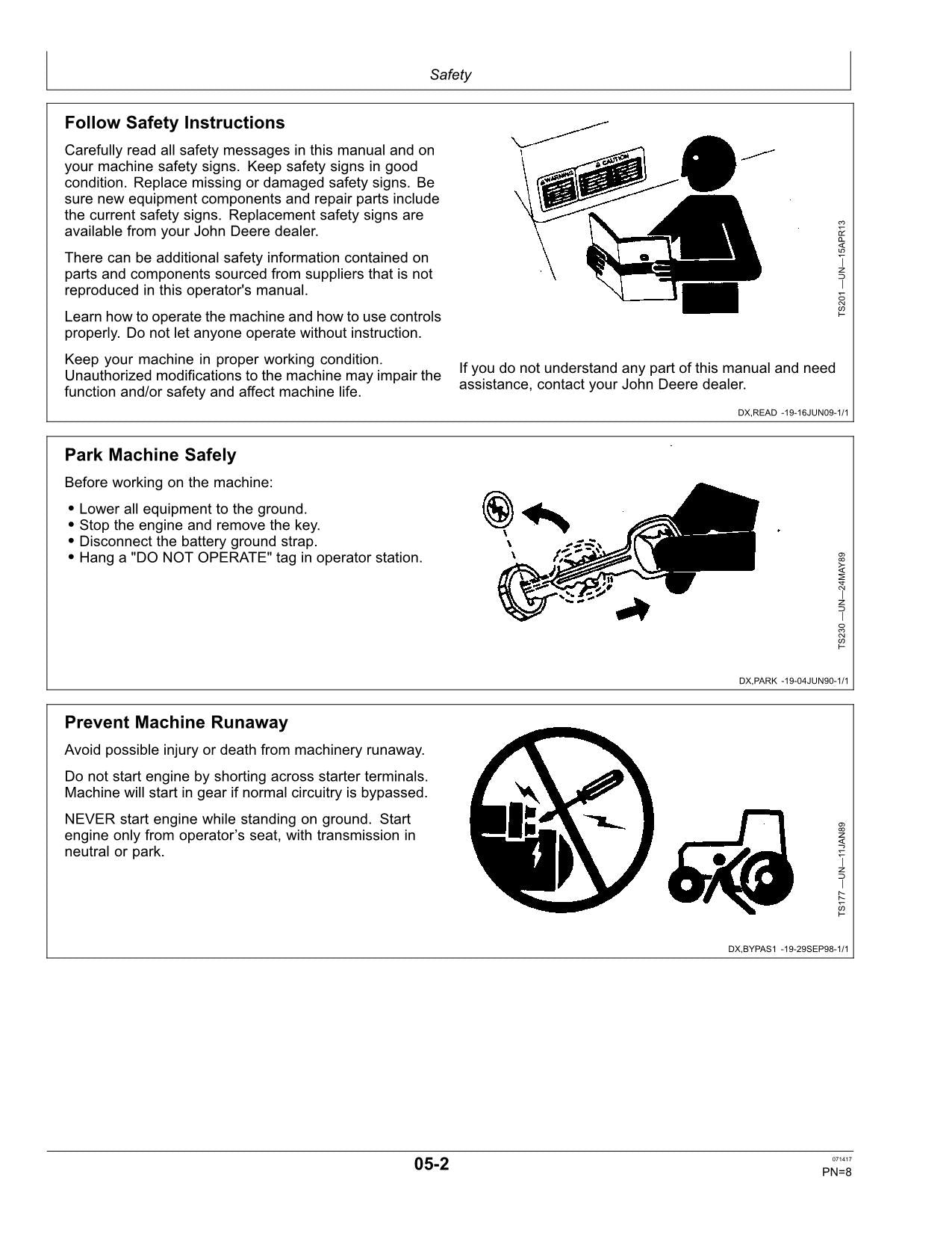 MANUEL D'UTILISATION DU SEMOIR JOHN DEERE DB44 DB60 DB66 DB80 DB88 DB90 770101-