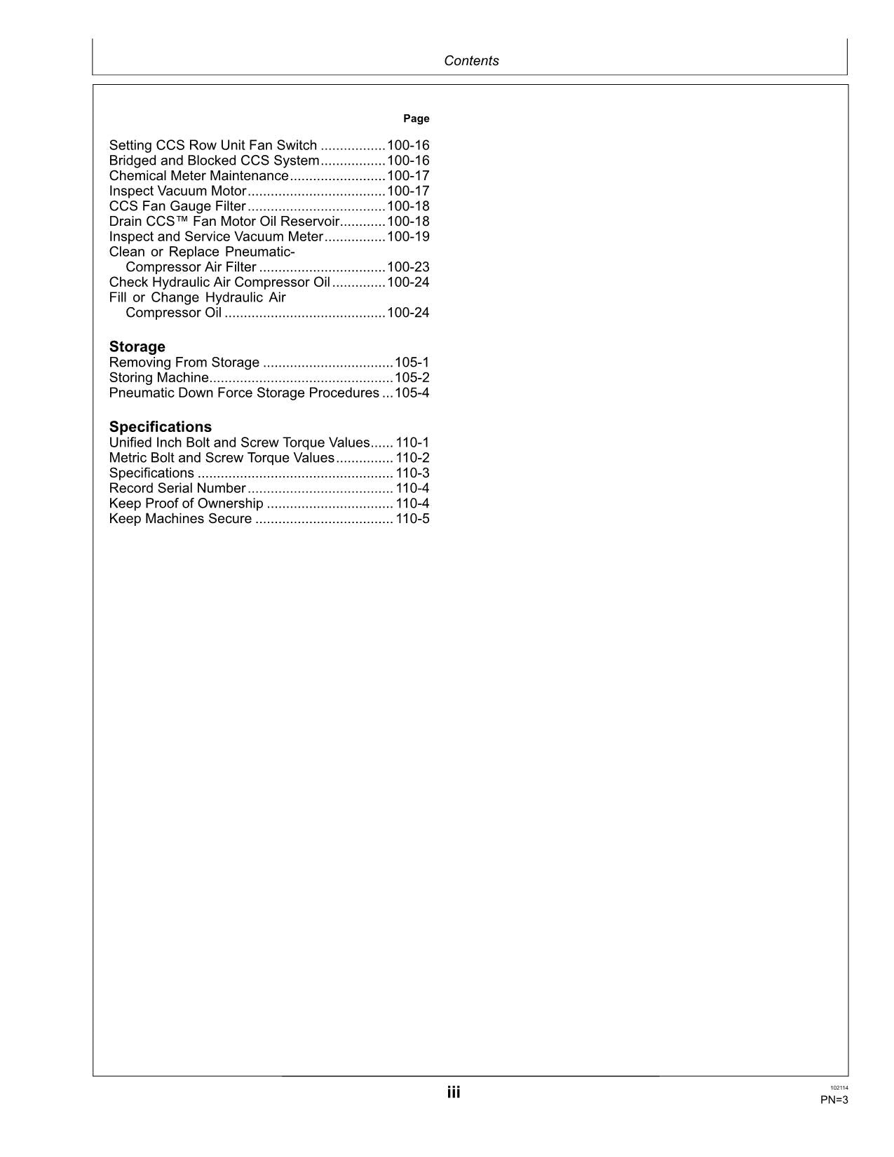 JOHN DEERE DB60T PLANTER OPERATORS MANUAL #1