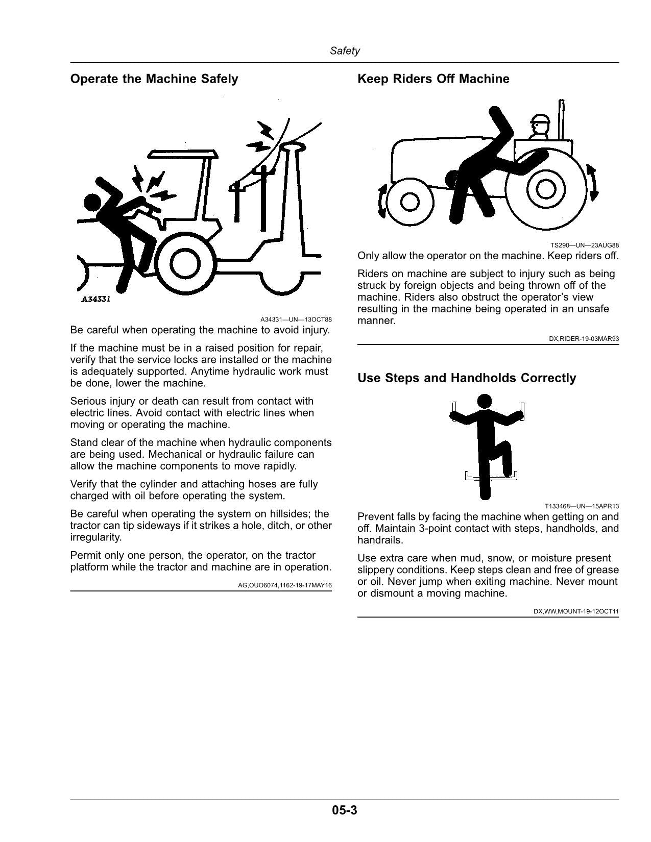 JOHN DEERE DB60T PLANTER OPERATORS MANUAL #5