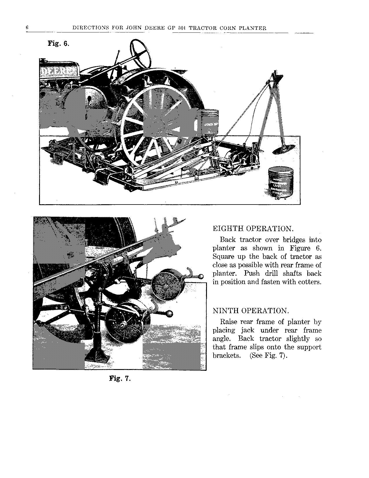 MANUEL D'UTILISATION DU SEMOIR JOHN DEERE GP301