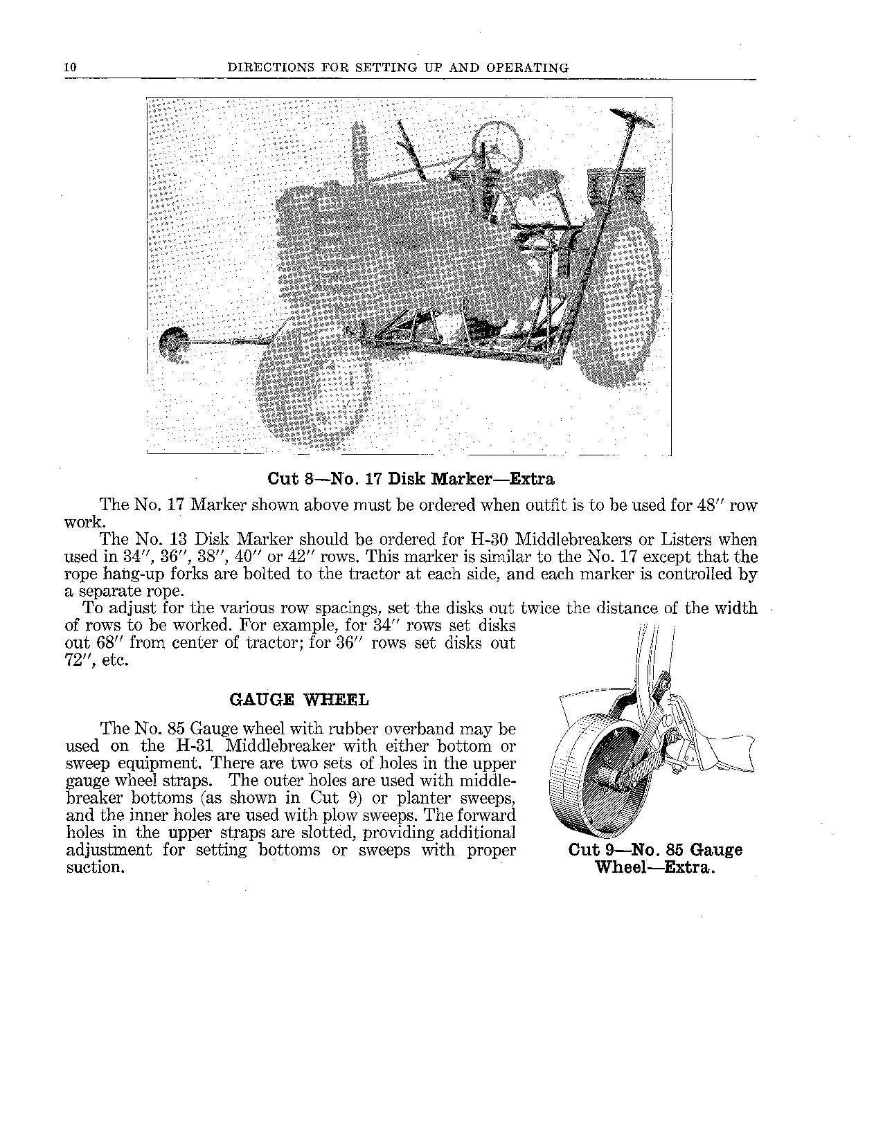 MANUEL D'UTILISATION DU SEMOIR JOHN DEERE H-30 H-35 H-32 H-37 H-34 H-36 H-38 H-39 H