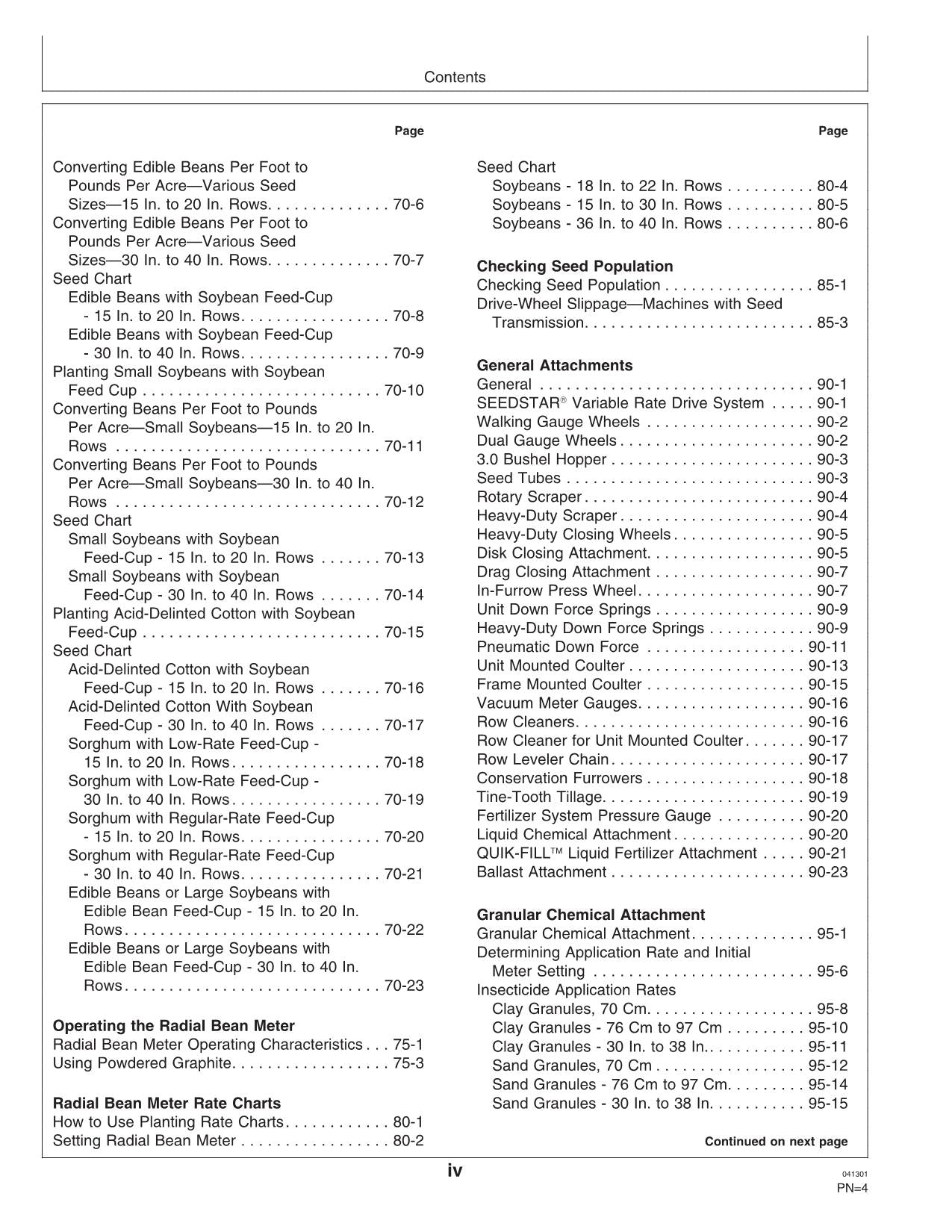 JOHN DEERE 1780 PLANTER OPERATORS MANUAL #8