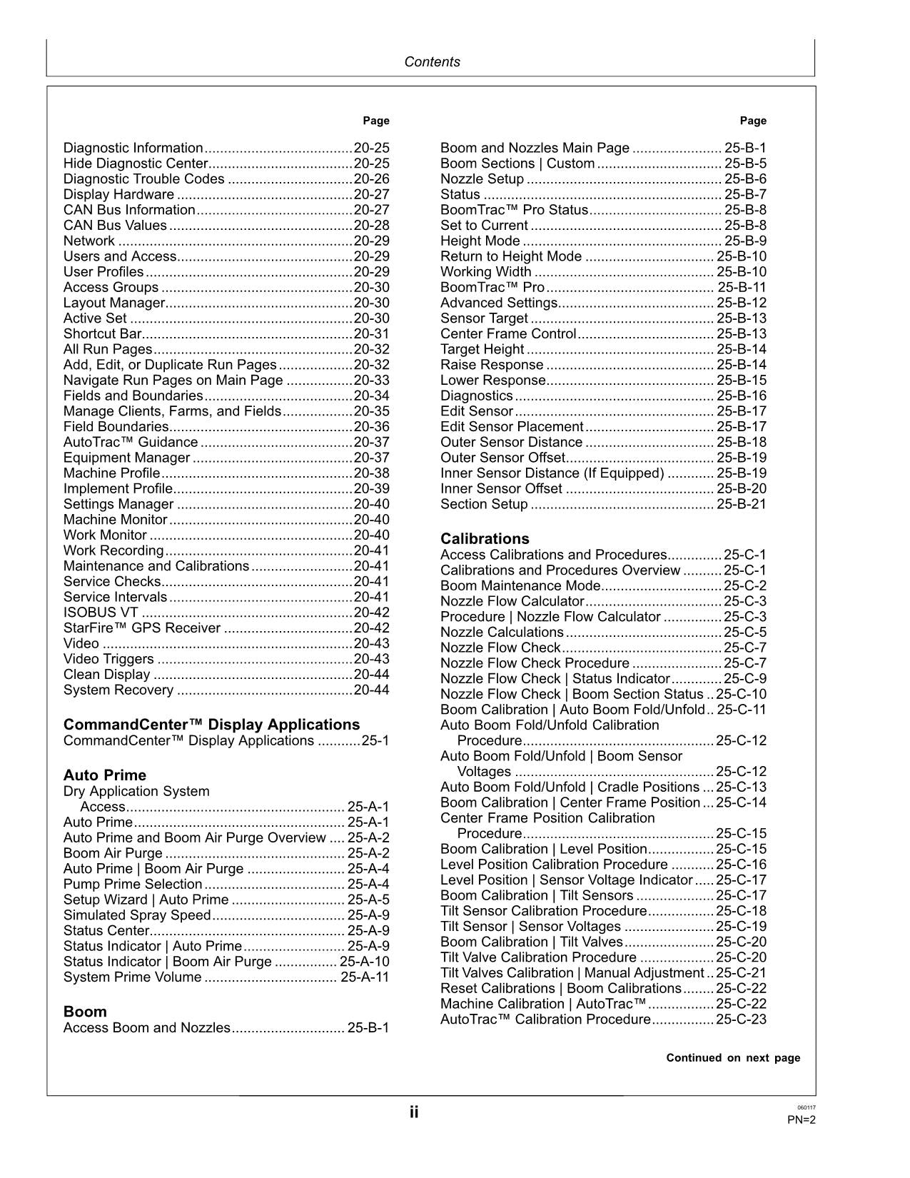 JOHN DEERE R4023 SPRAYER OPERATORS MANUAL serial 180001