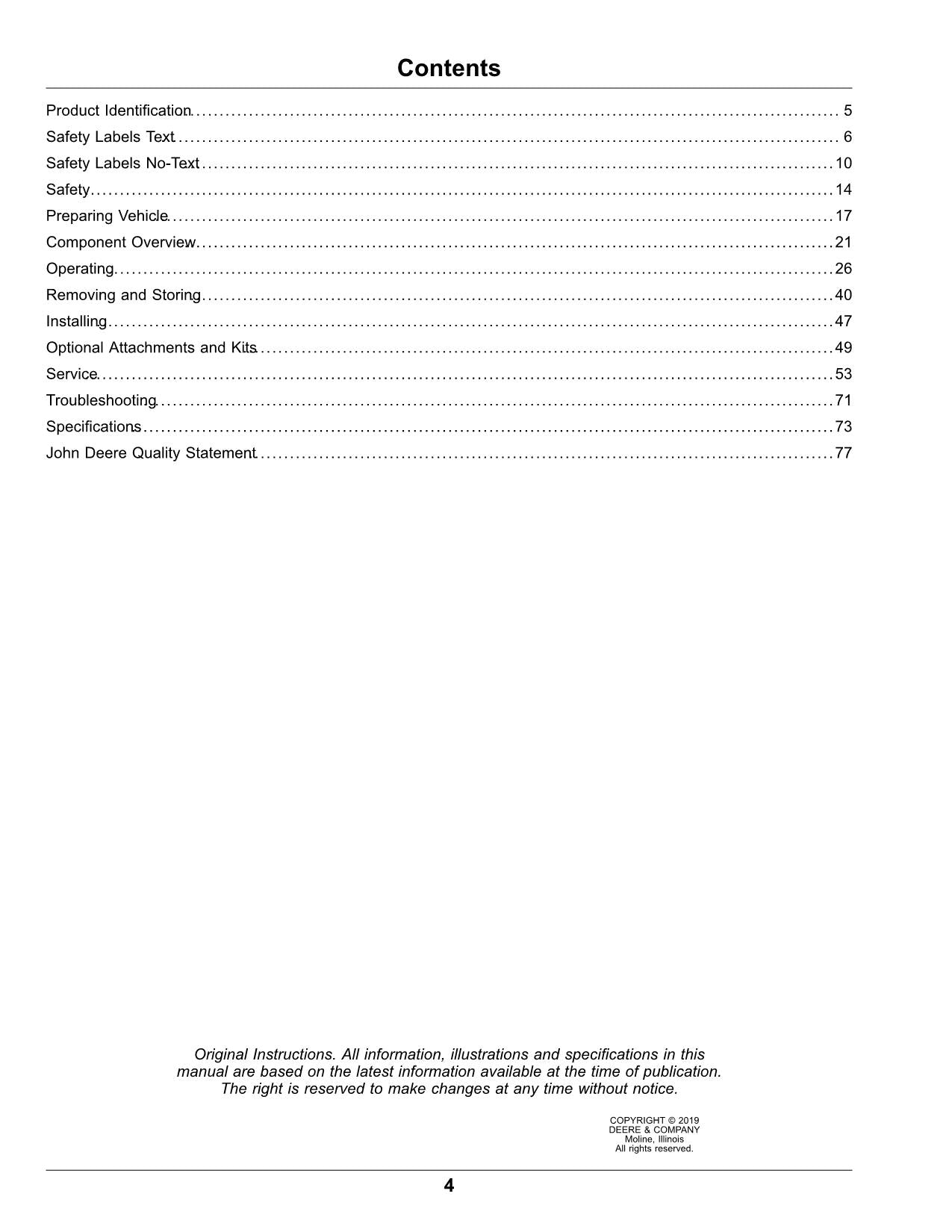 JOHN DEERE HD200  HD300 GPS SPRAYER OPERATORS MANUAL