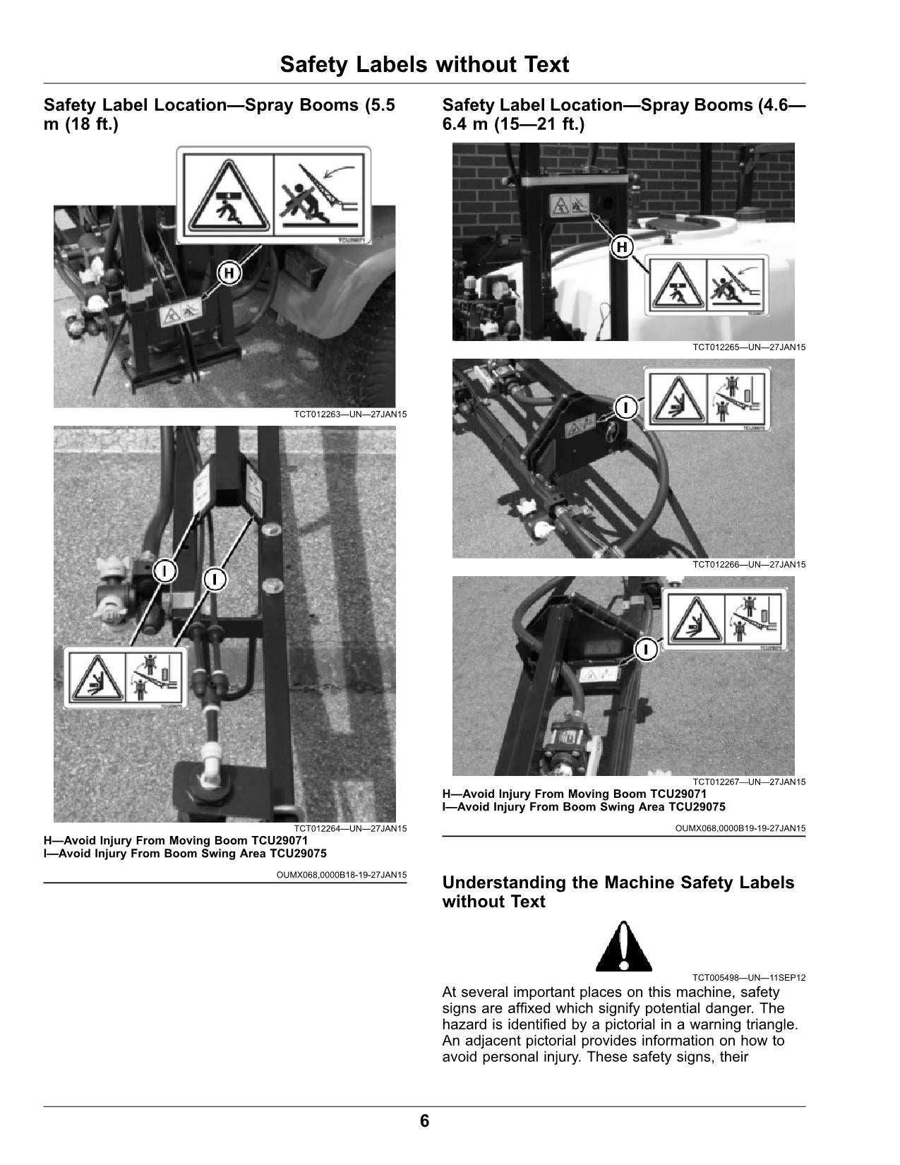 JOHN DEERE HD200  HD200 GPS SPRAYER OPERATORS MANUAL