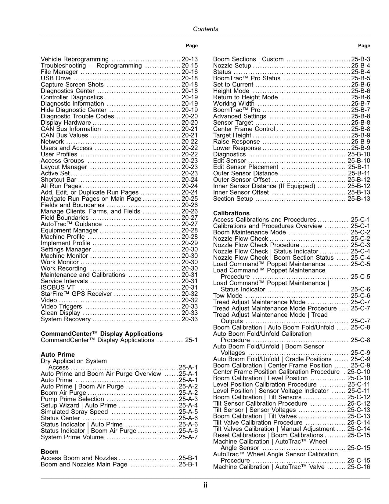 JOHN DEERE R4030  R4045  R4038 SPRAYER OPERATORS MANUAL