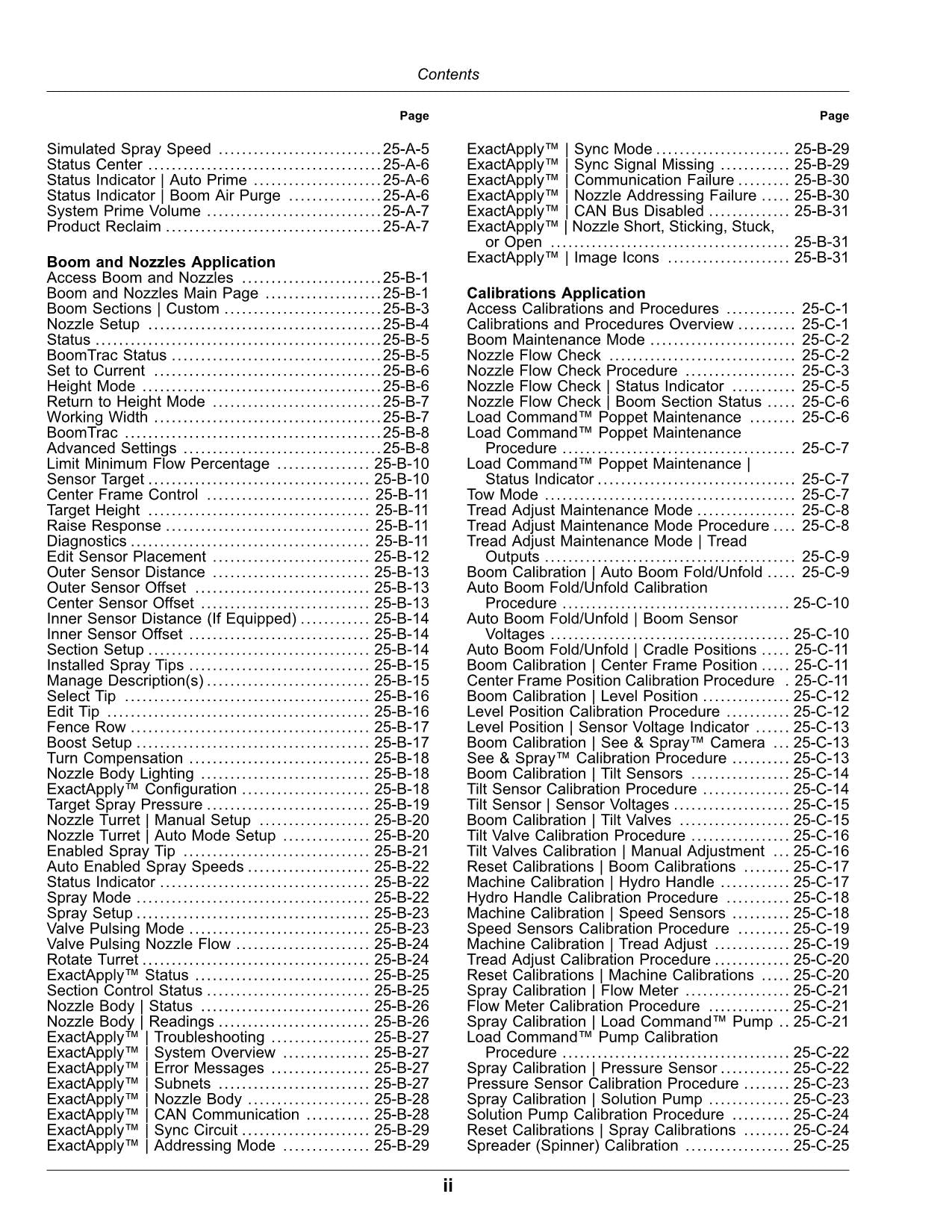 JOHN DEERE 400R  408R  410R  412R  600R  612R  616R SPRAYER OPERATORS MANUAL #2