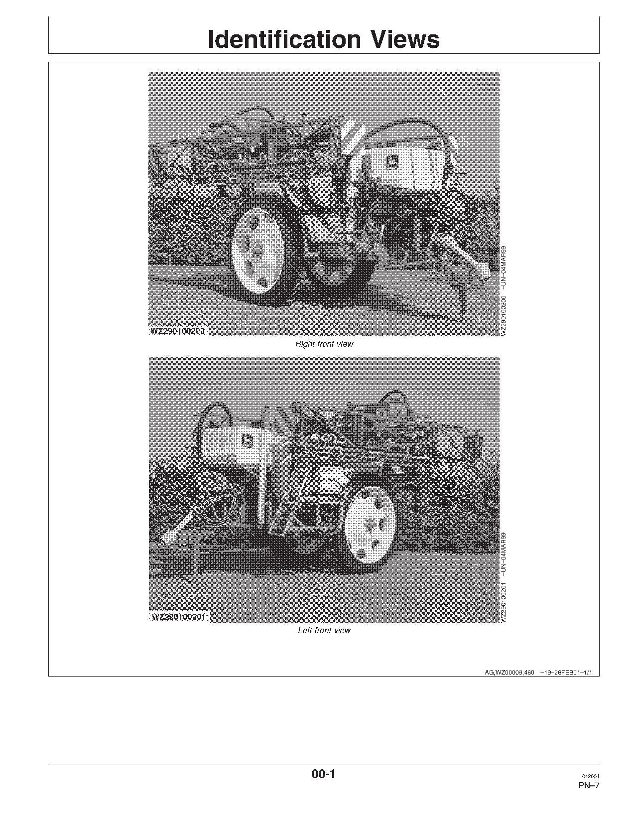 JOHN DEERE 632  638 SPRAYER OPERATORS MANUAL