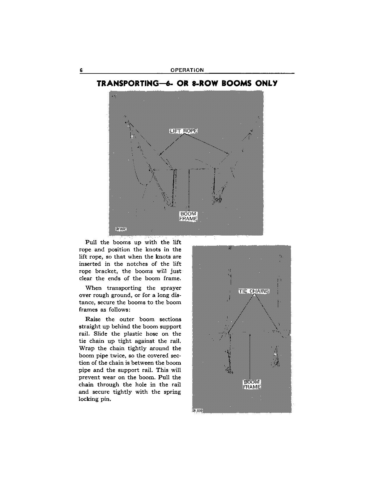 JOHN DEERE 31 SPRAYER OPERATORS MANUAL